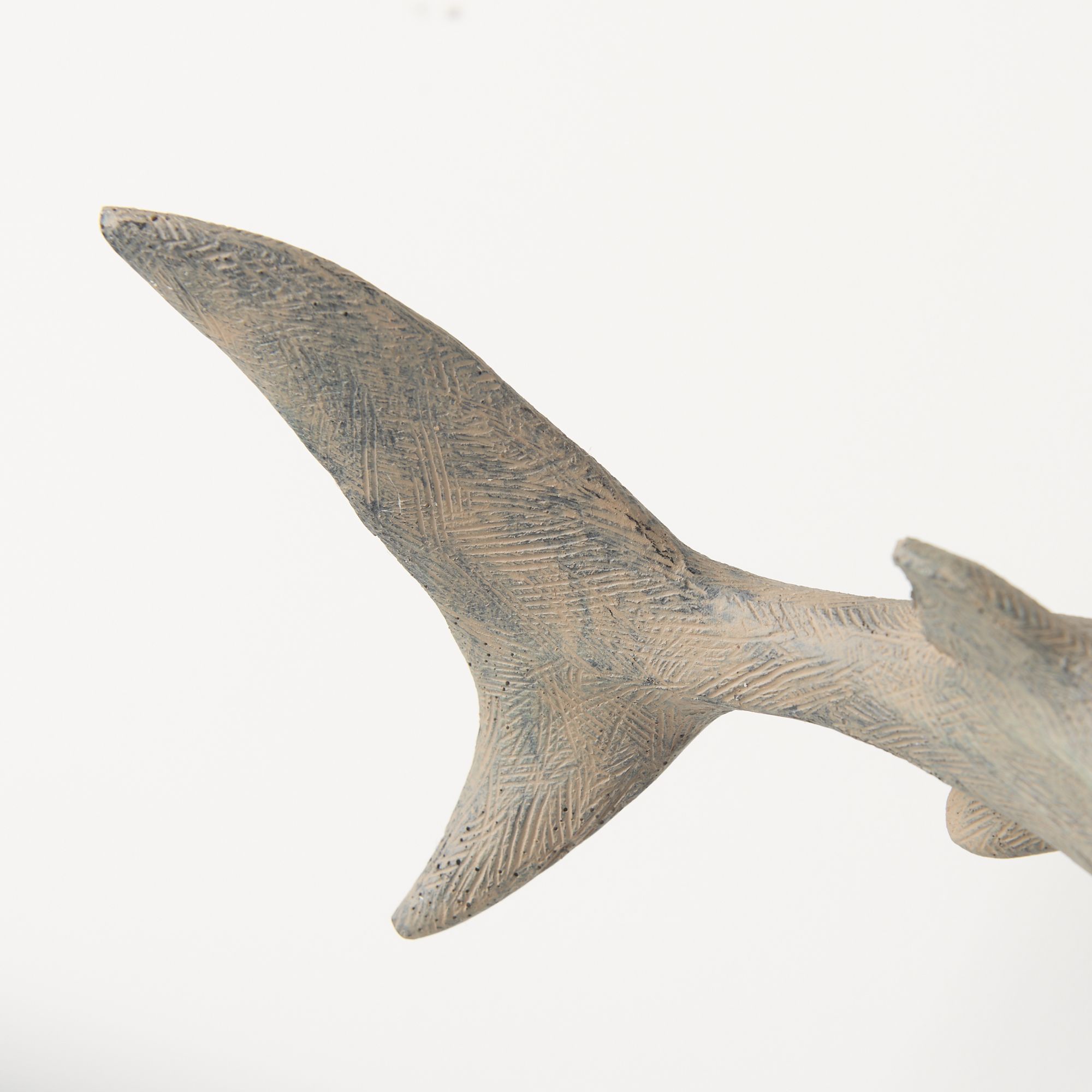 Mercana Willa Small Whale Shark sculpture - Brown