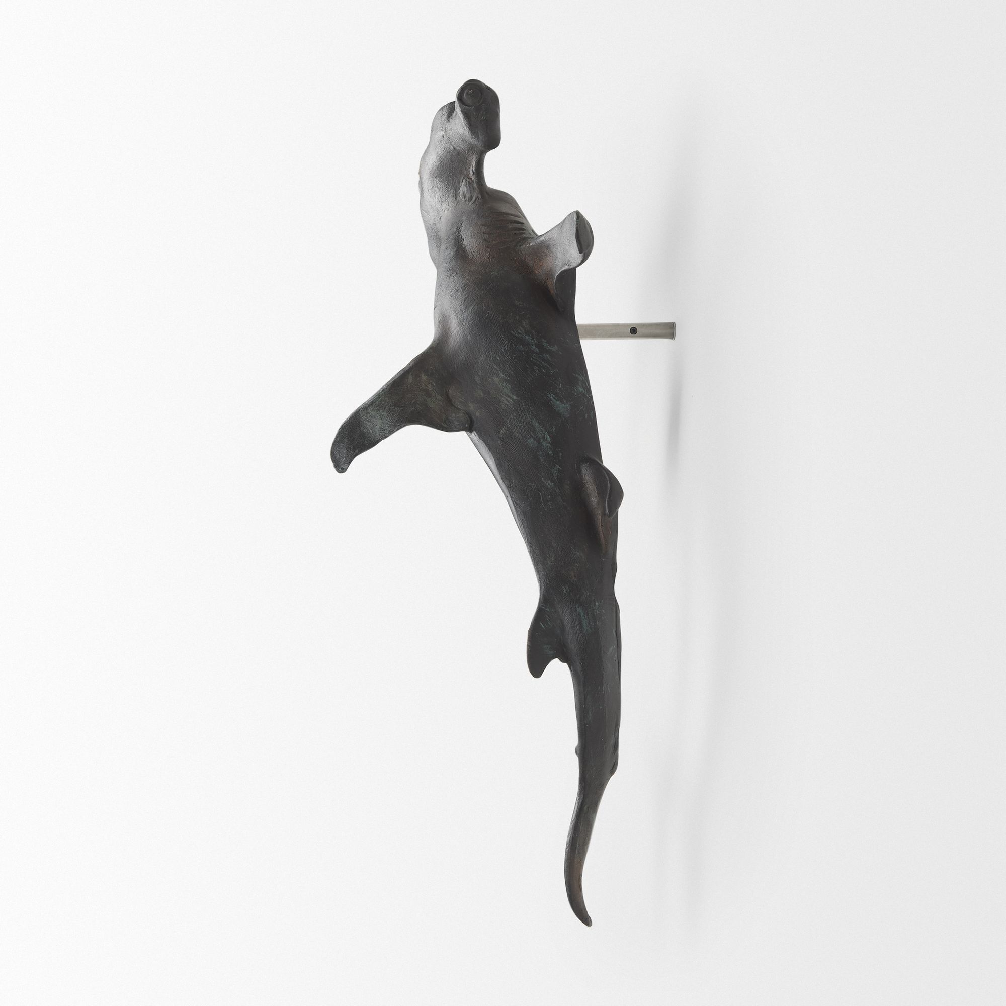 Mercana Acus 24H Large Hammerhead Shark Wall Decor - Gray