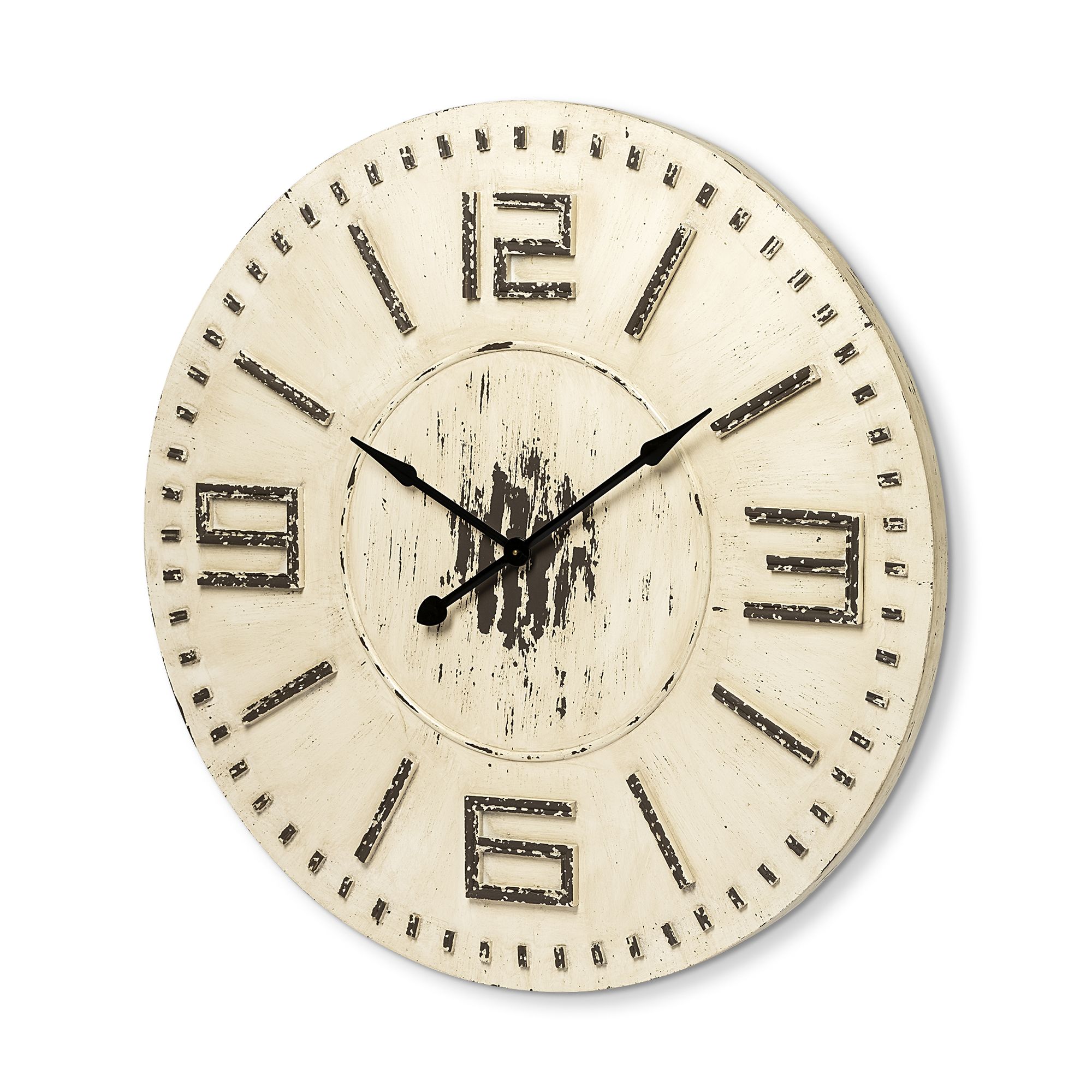 Mercana - Devonshire II Round Oversize Industrial Wall Clock