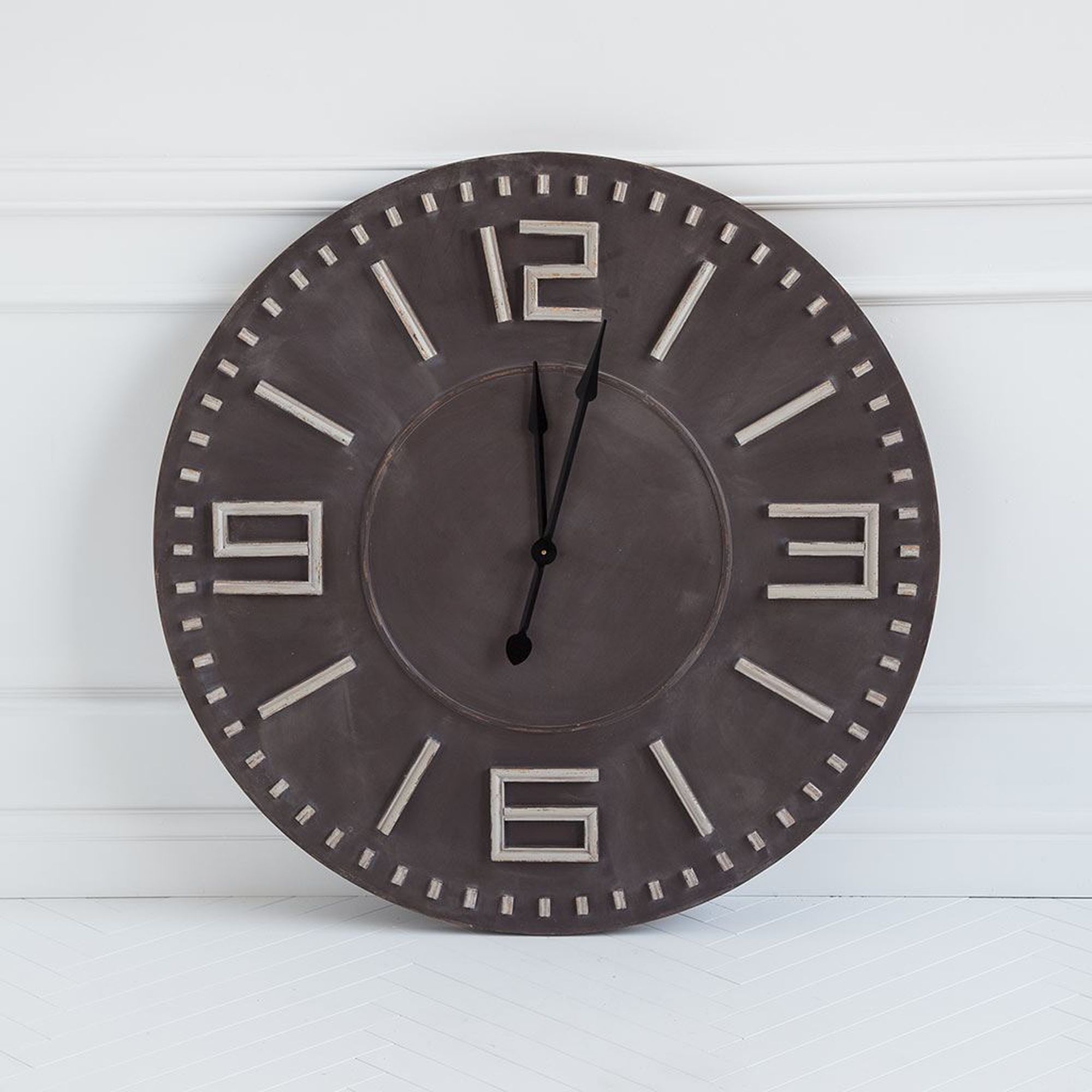 Mercana - Devonshire II Round Oversize Industrial Wall Clock