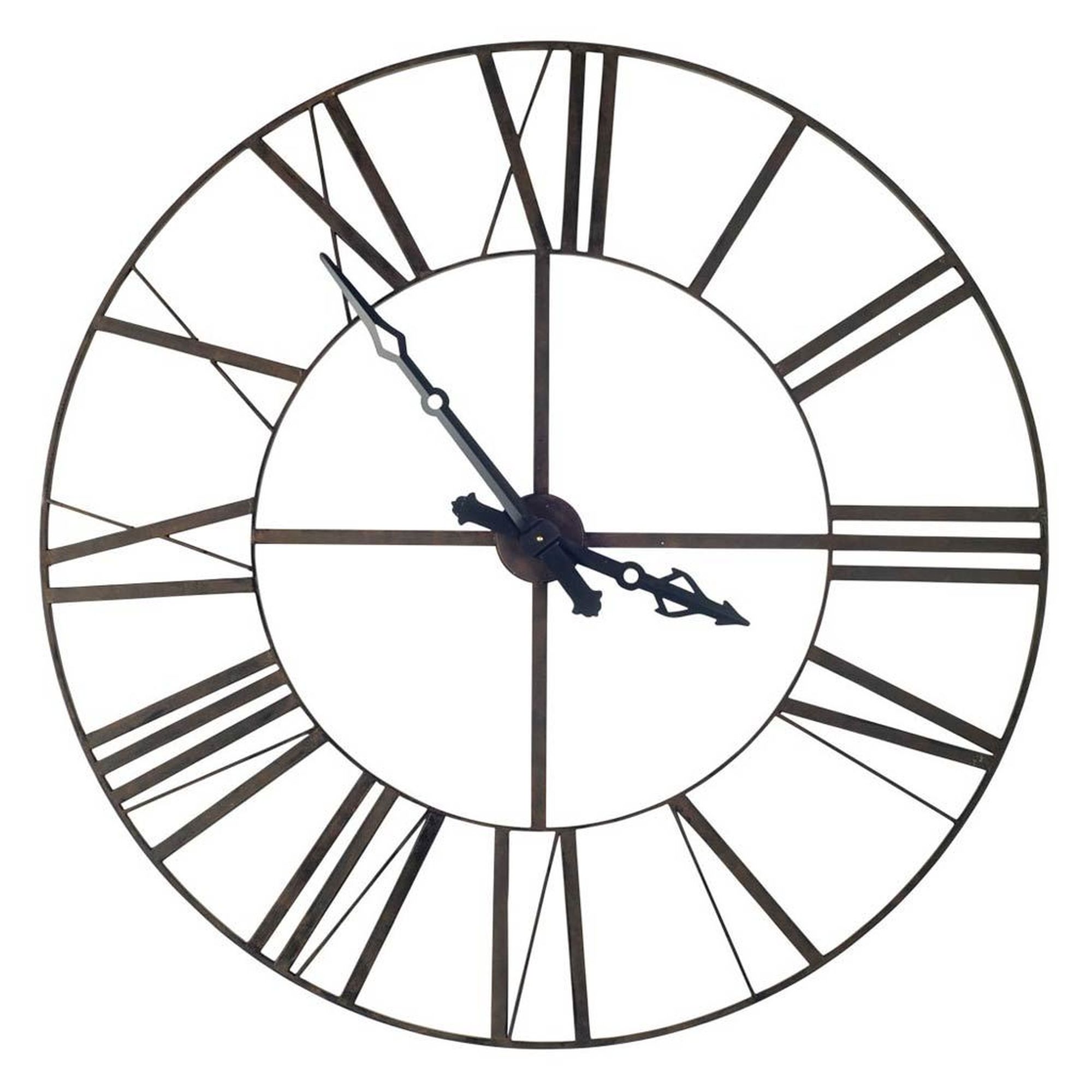 Mercana - Pender Iron Round Wall Clock