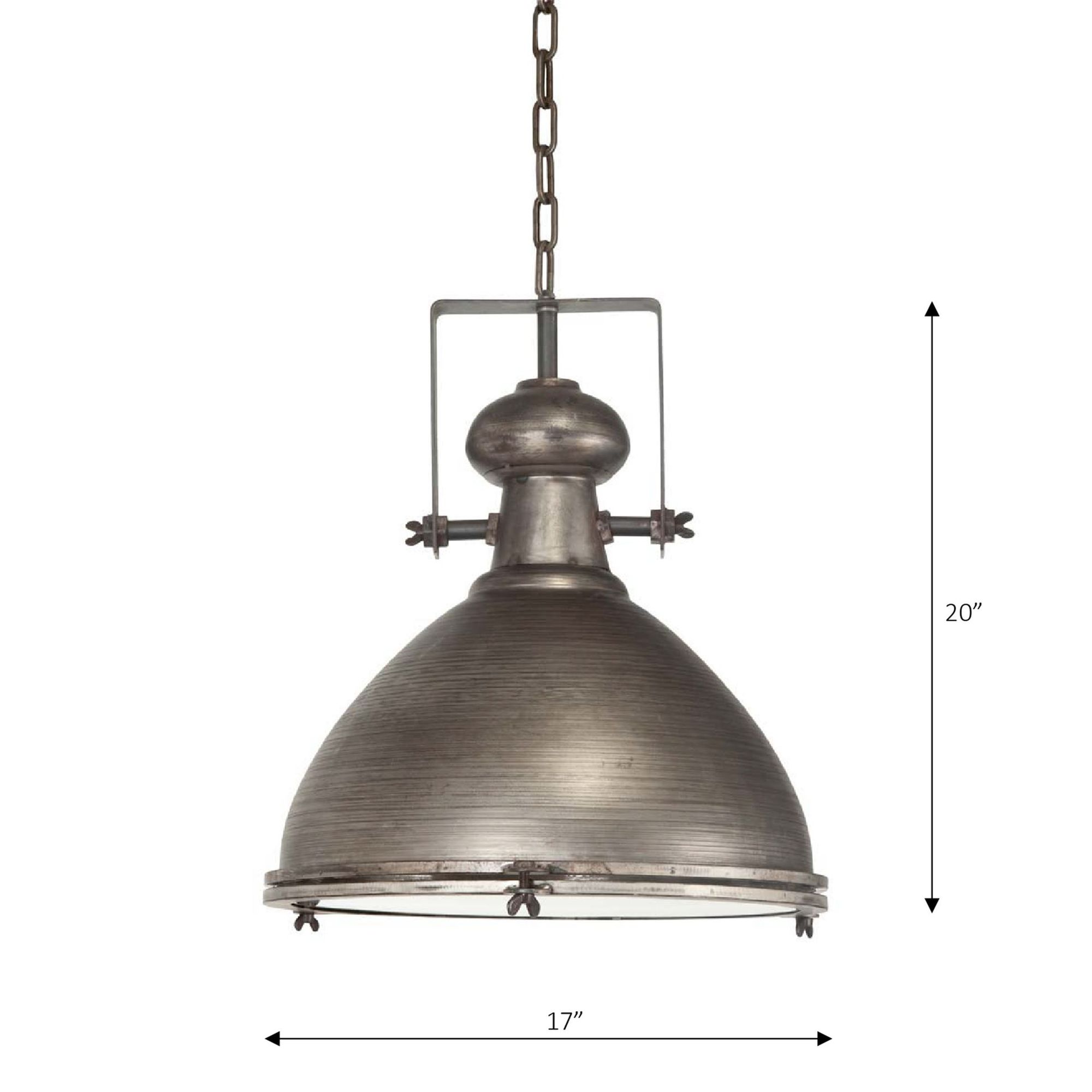 Mercana Bashaw Pendant Light - Gray