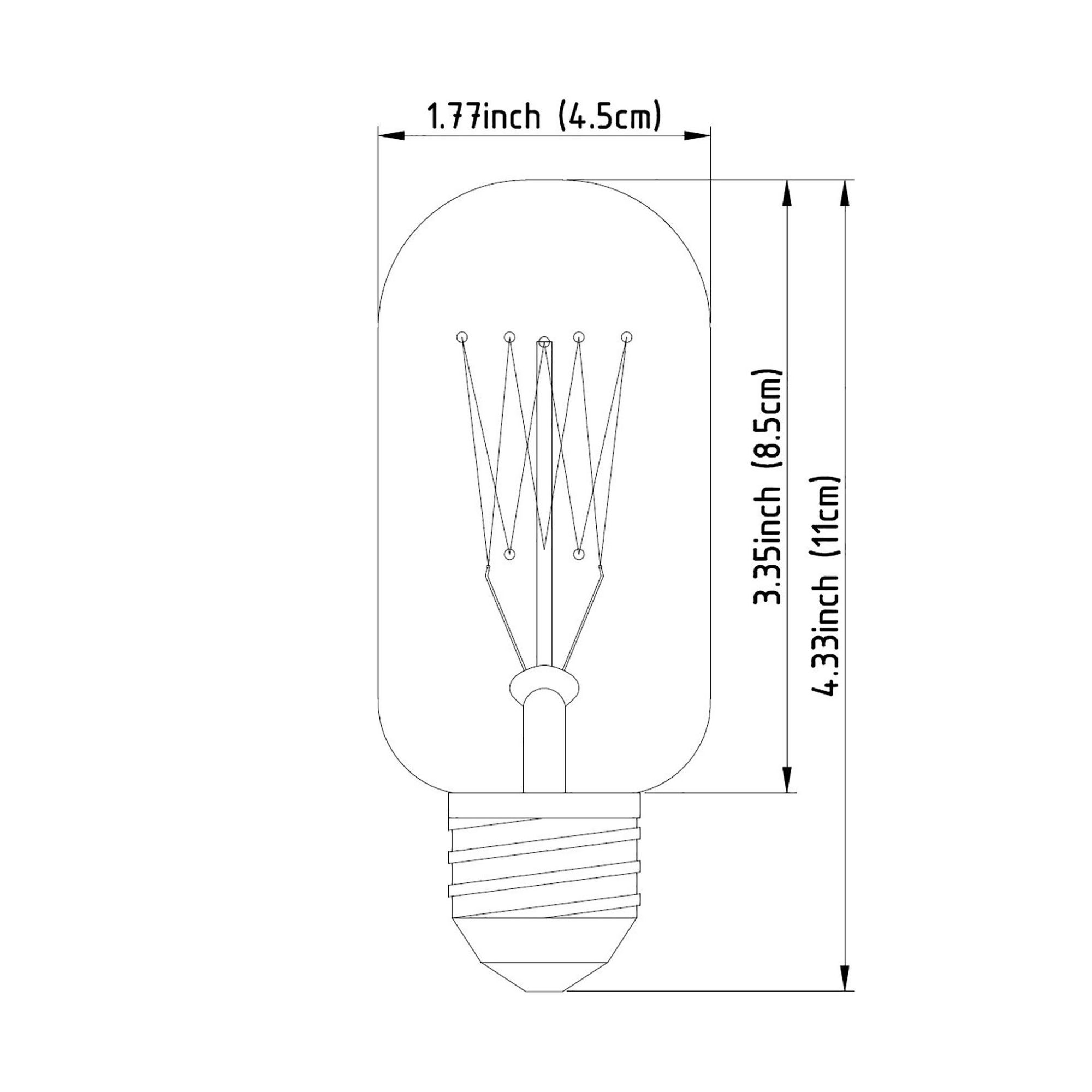 Mercana Filament E26 40W 4.2H Bulb