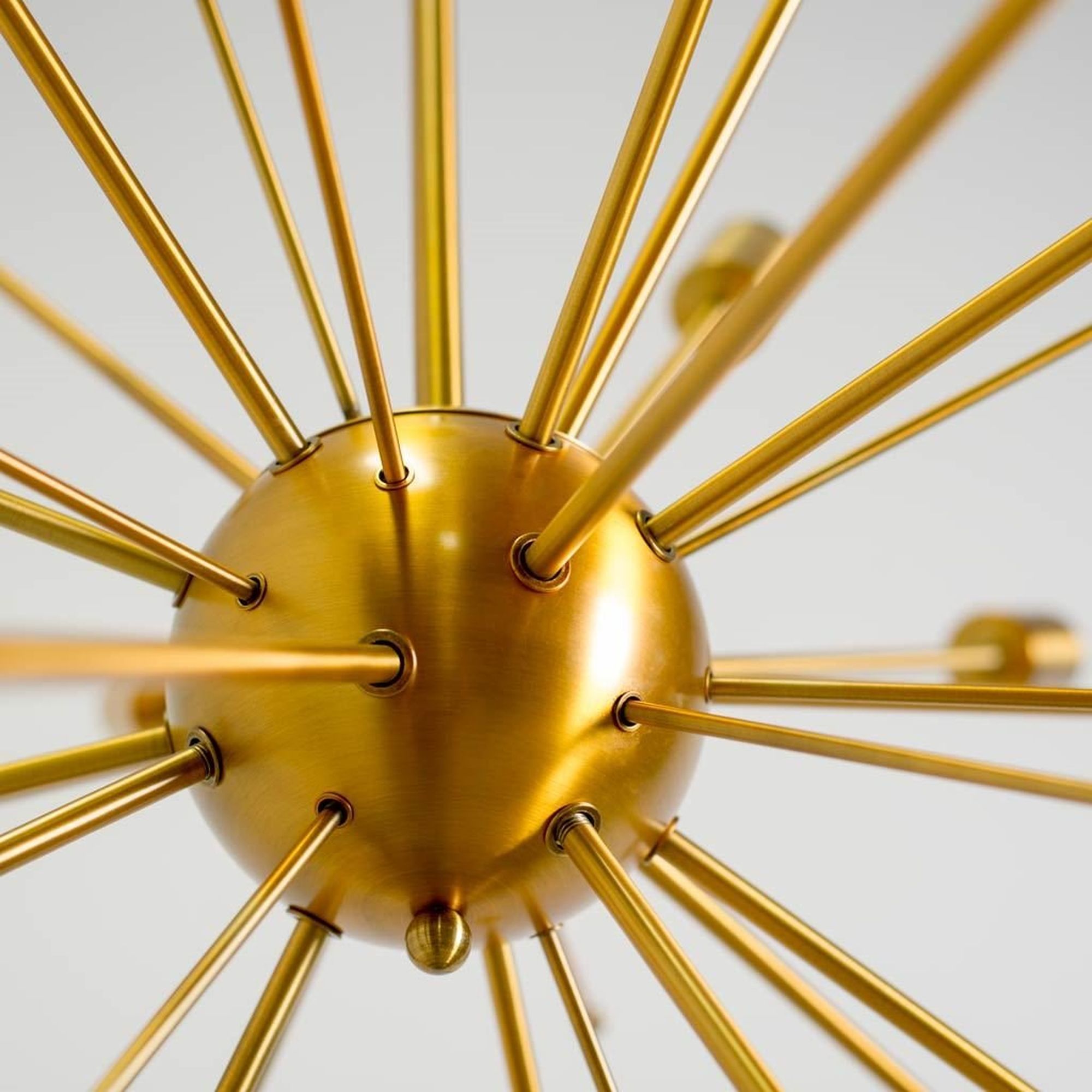 Mercana - Edisonna II Gold Sputnik Twenty Bulb Chandelier