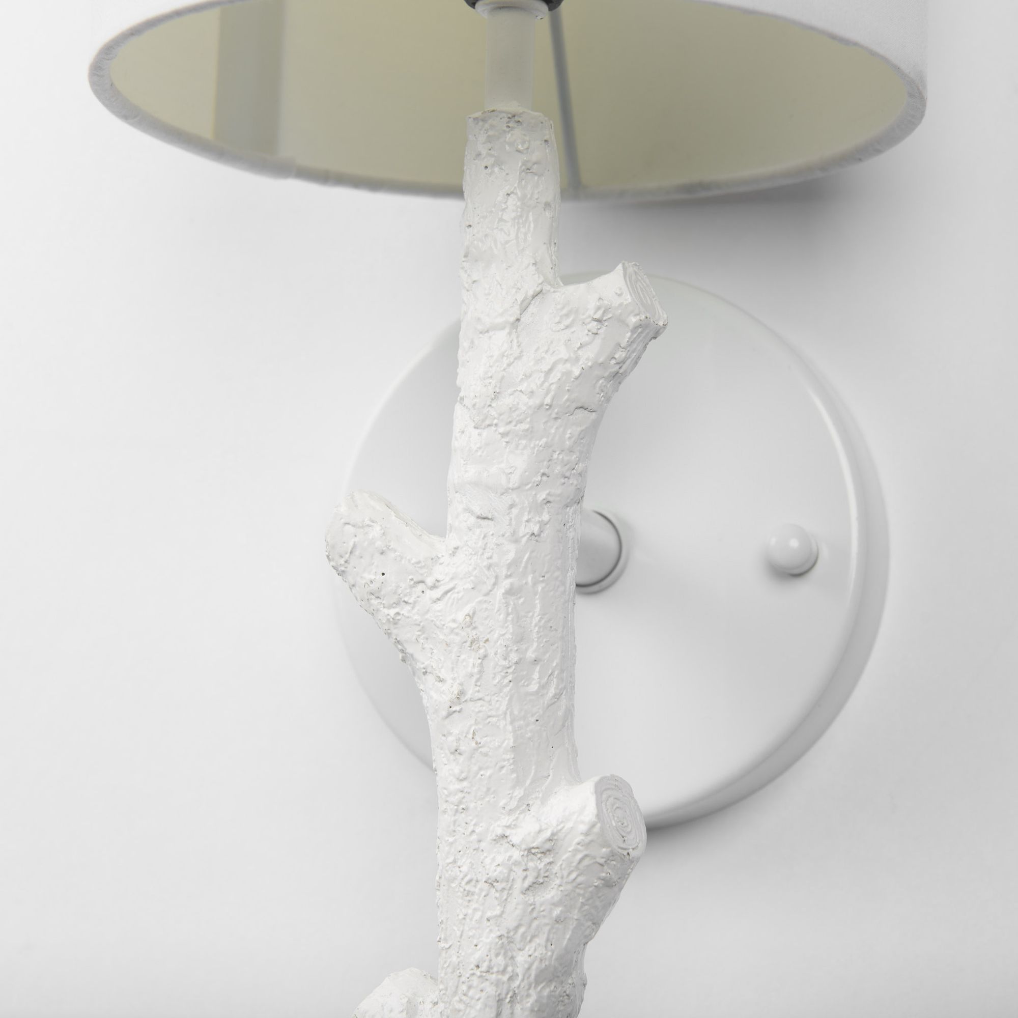 Mercana Sabinal II 7.5x18 Tree Branch Wall Sconce - White