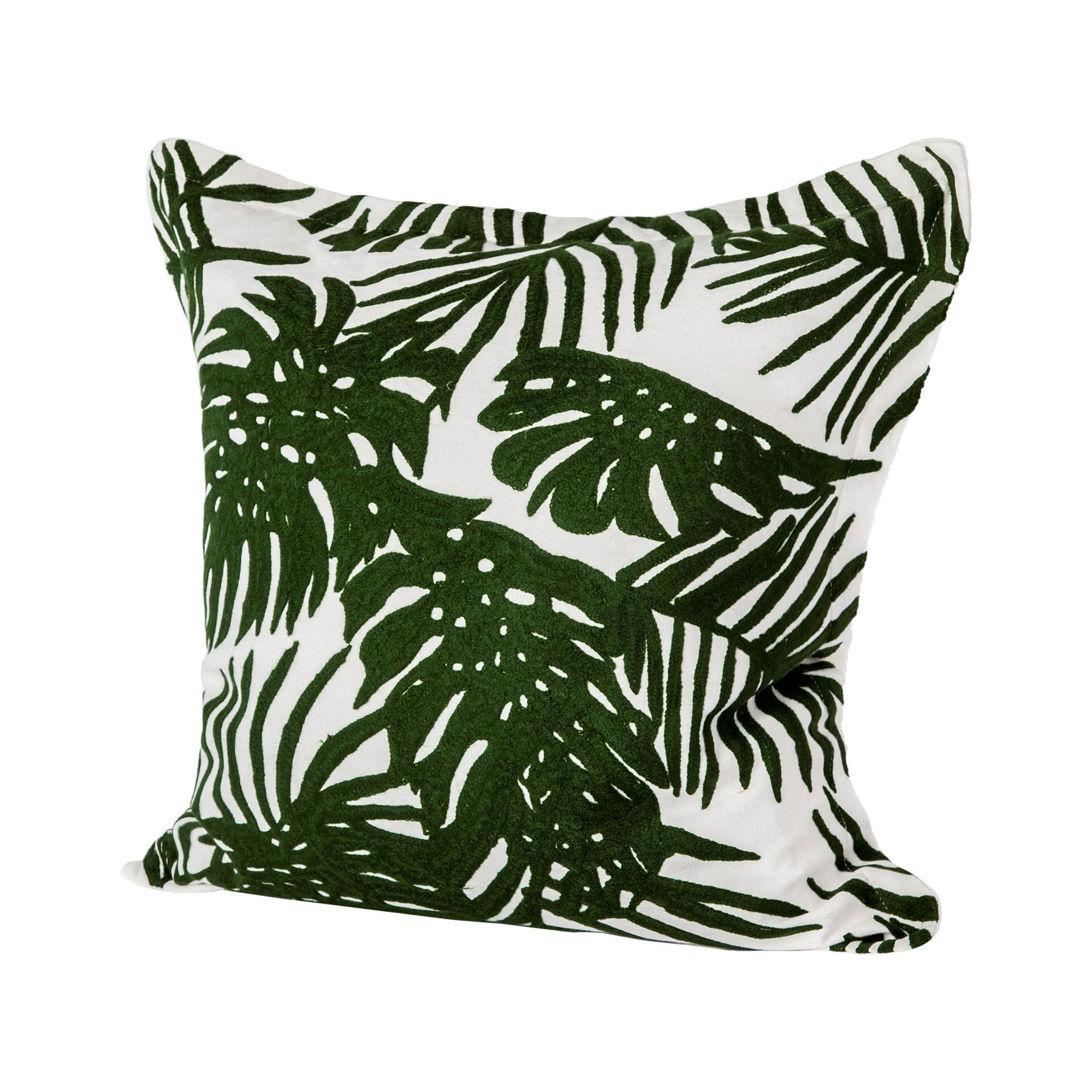 Mercana - Boyle I Tropical Palm Leaf Decorative Pillow Cover