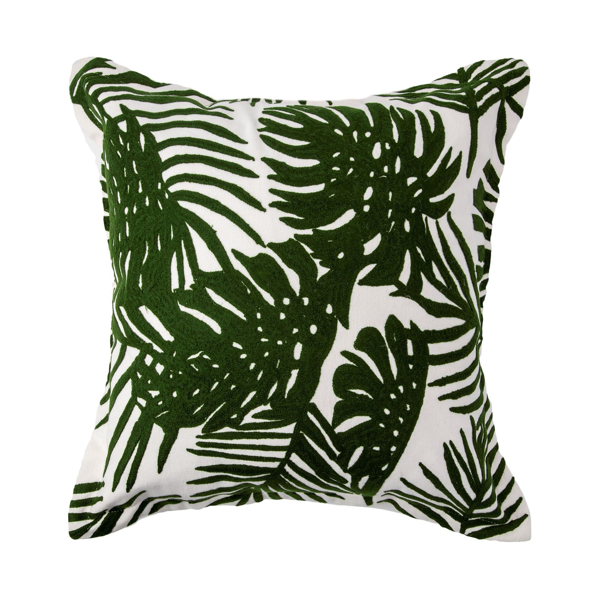 Mercana - Boyle I Tropical Palm Leaf Decorative Pillow Cover