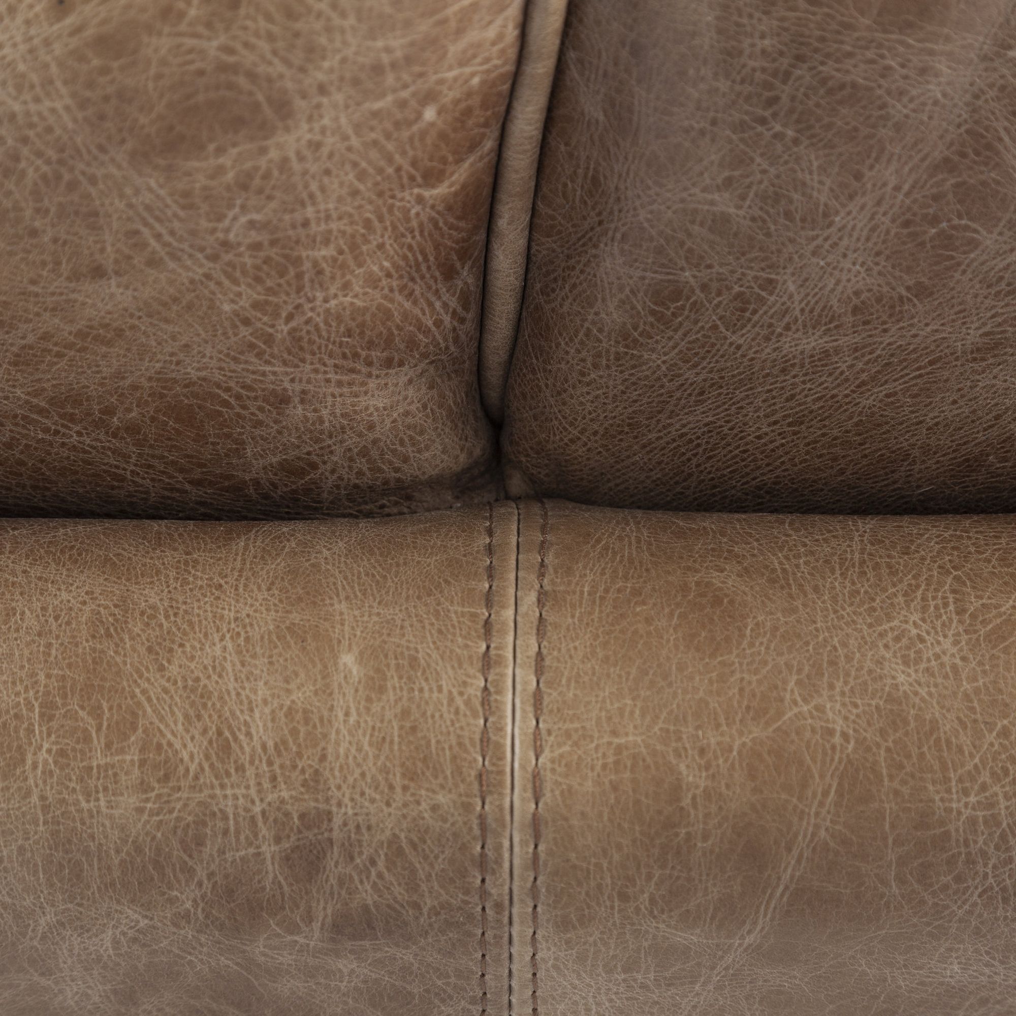 Mercana - Cobain 2 Seater Sofa in Brown, Leather