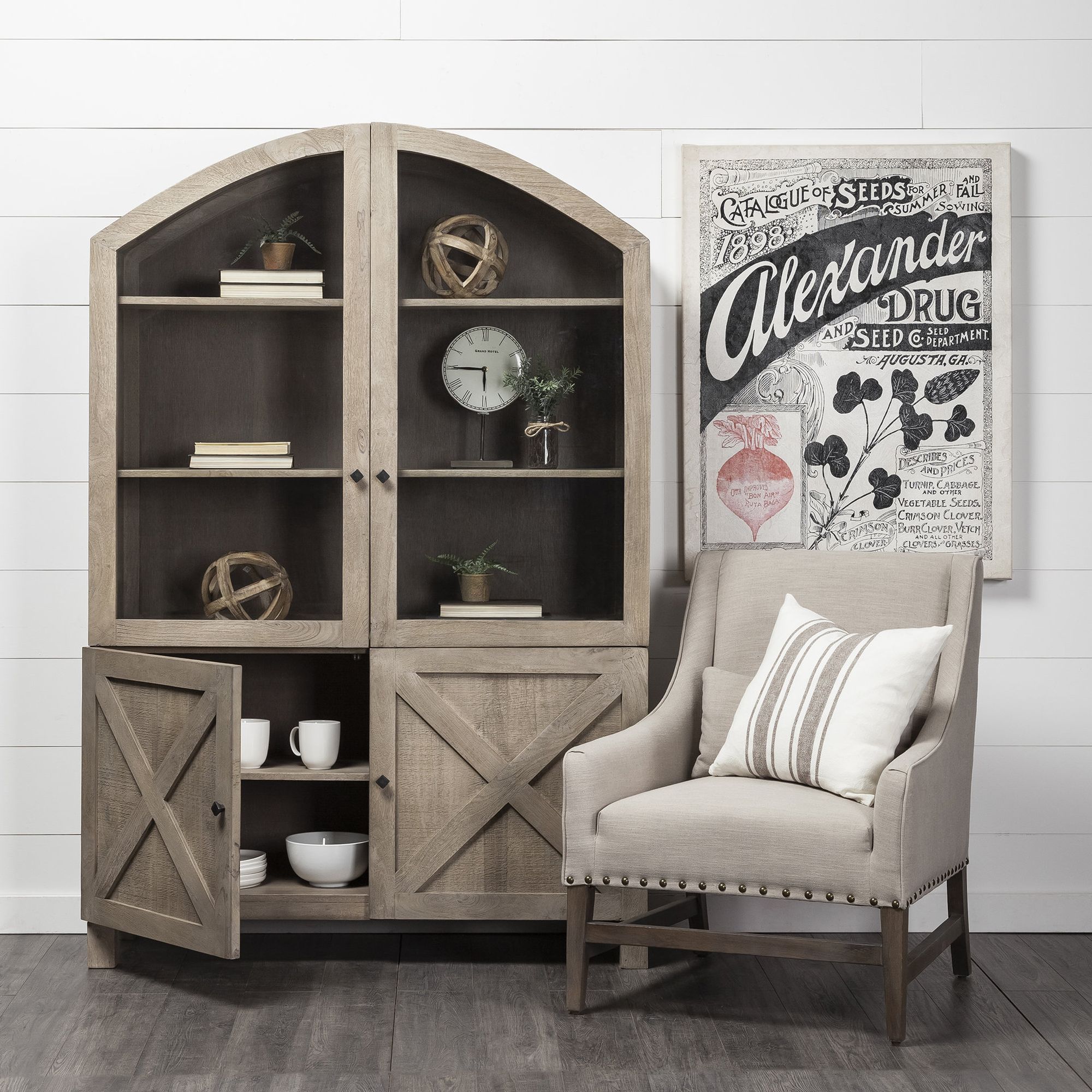 Mercana Barrett Cabinet - Brown