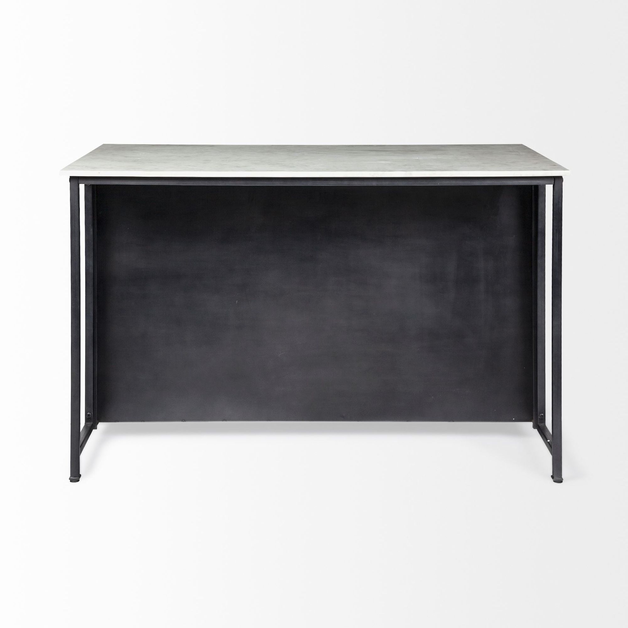 Mercana - Fieri Kitchen Island with 4 Drawers in Black