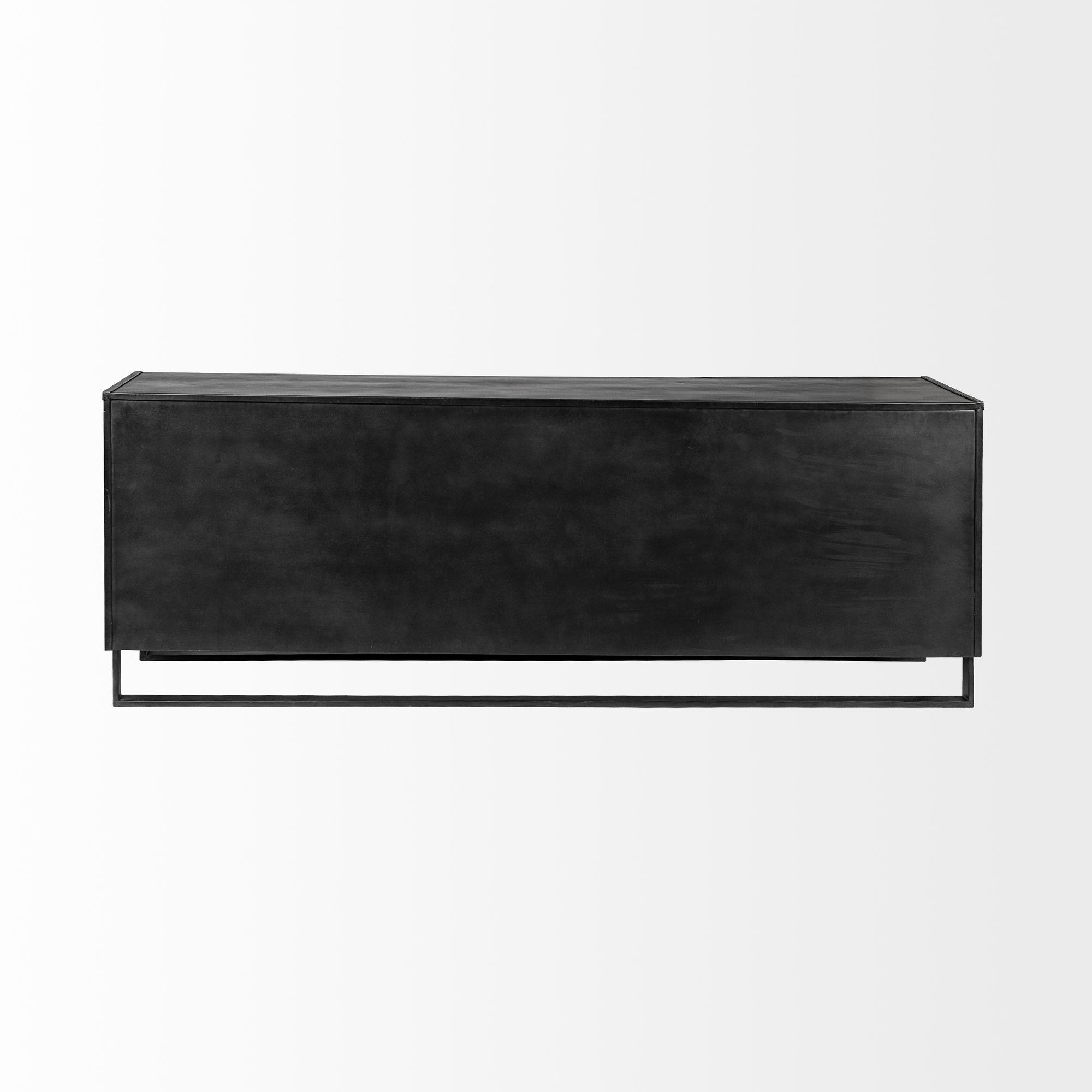 Mercana Alvin Sideboard - Brown, Wood/Metal