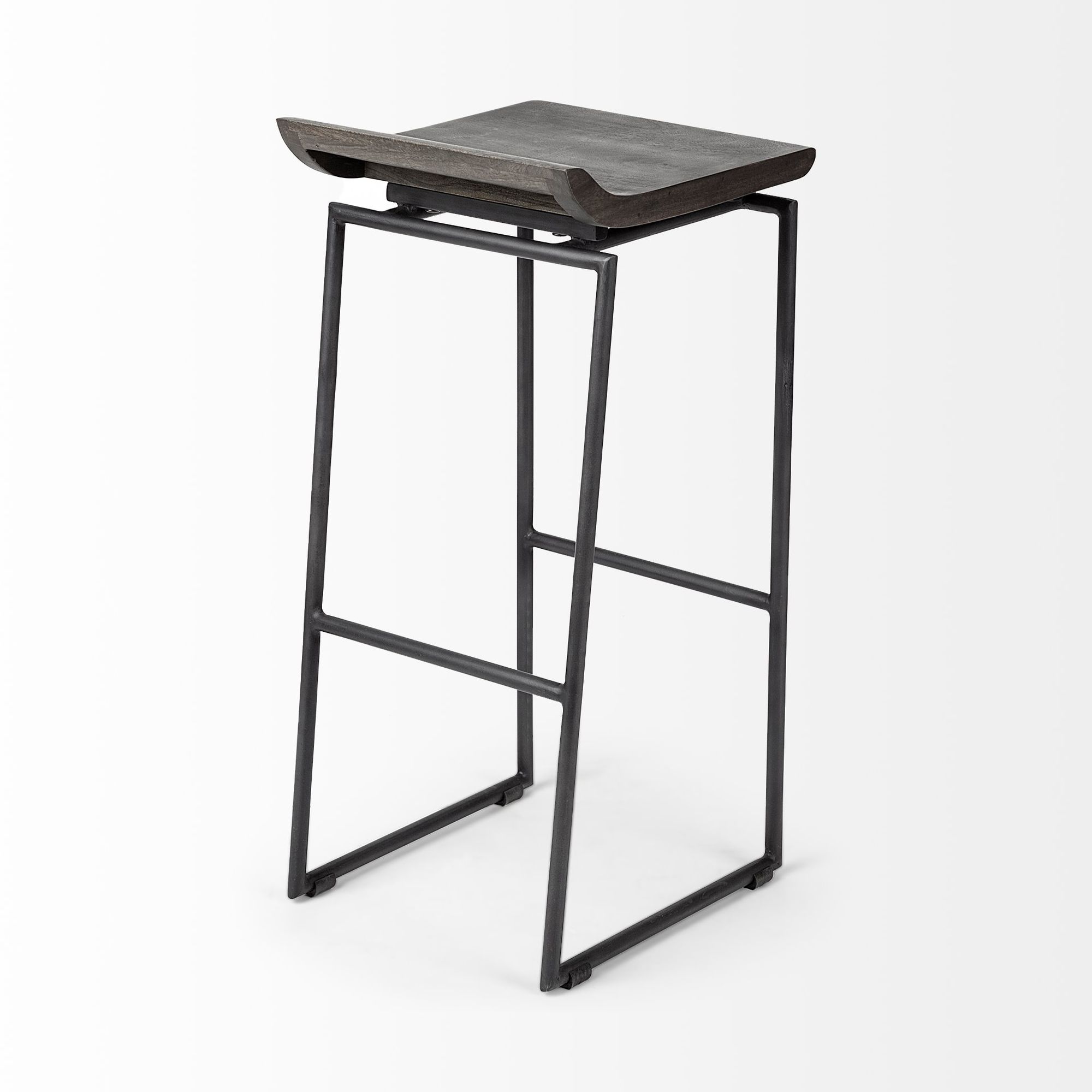 Mercana Givens 32" Counter Stool - Brown/Black