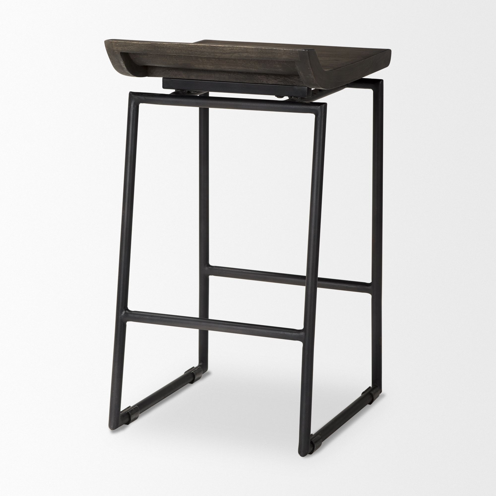 Mercana Givens 26" Counter Stool - Brown/Black