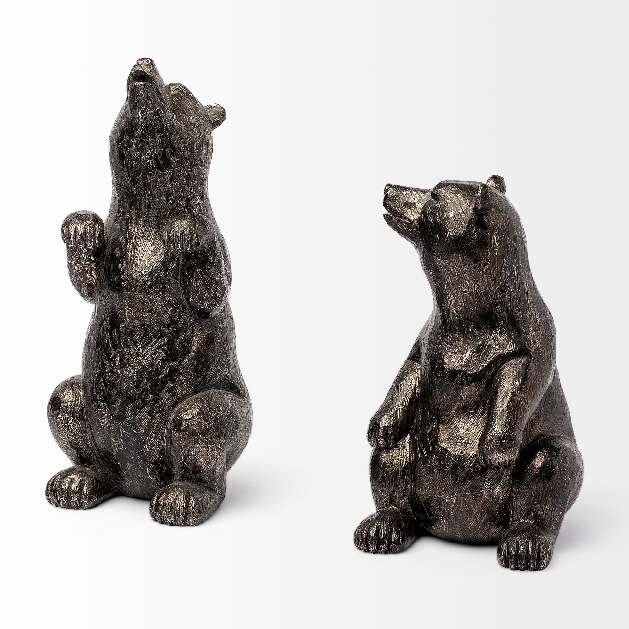 Mercana - Sleuth 9L x 8W Grizzly Bear Bookends (Set of 2)