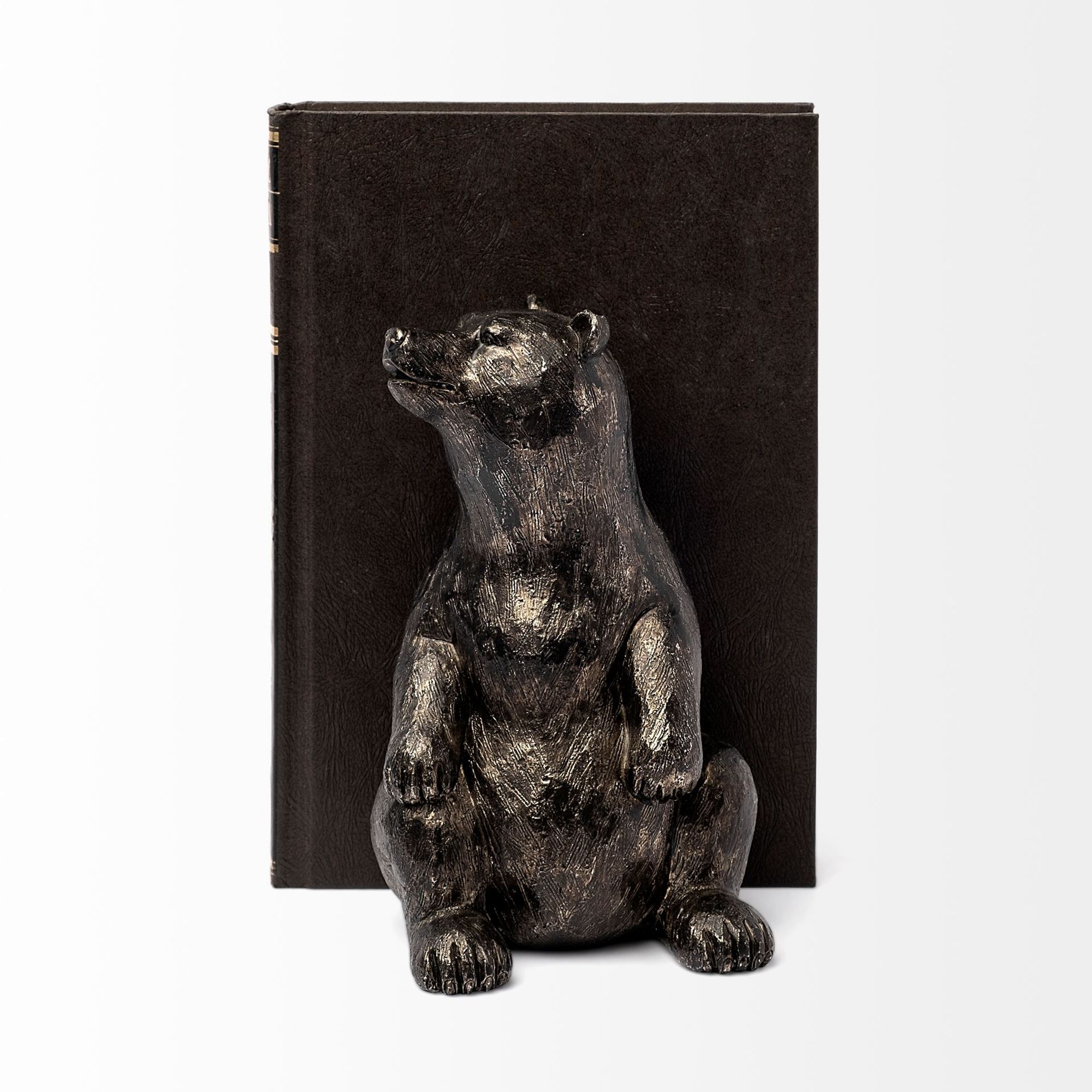 Mercana - Sleuth 9L x 8W Grizzly Bear Bookends (Set of 2)