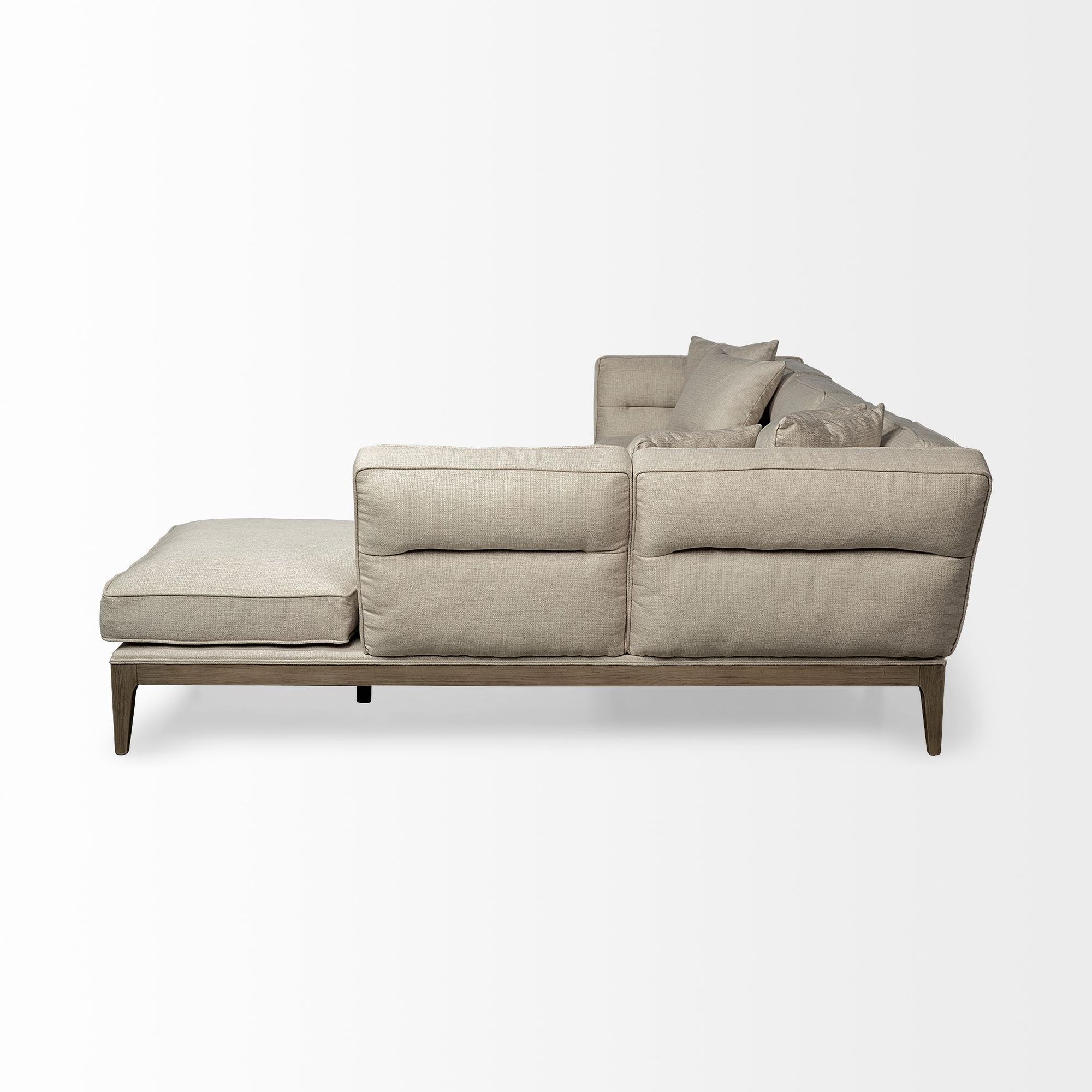 Mercana Denali Right Chaise Sectional - Beige