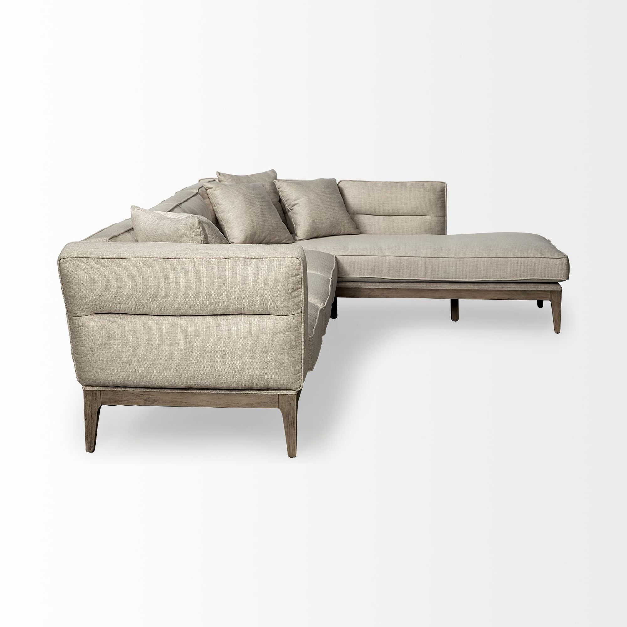 Mercana Denali Right Chaise Sectional - Beige