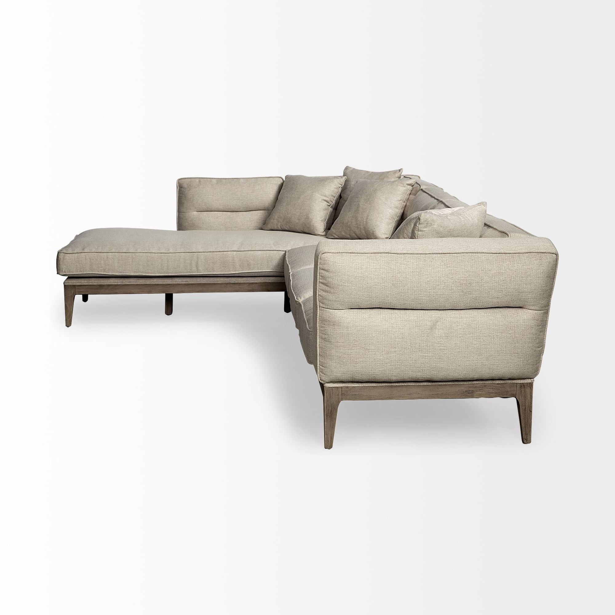 Mercana Denali Left Chaise Sectional - Beige