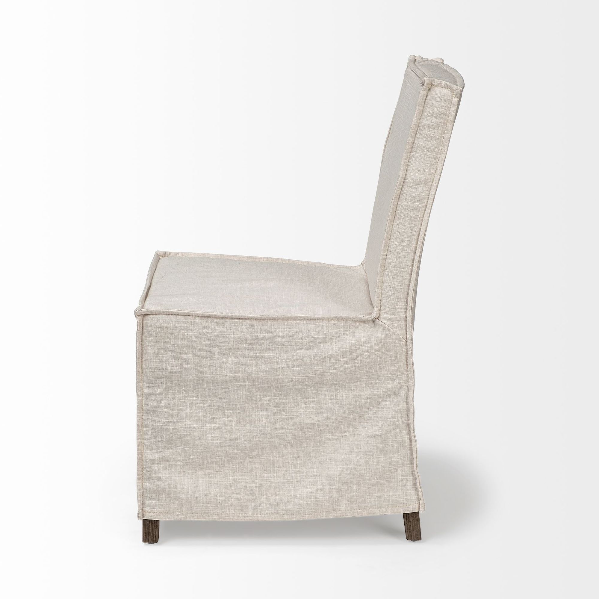 Mercana Elbert I Armless Dining Chair - Cream