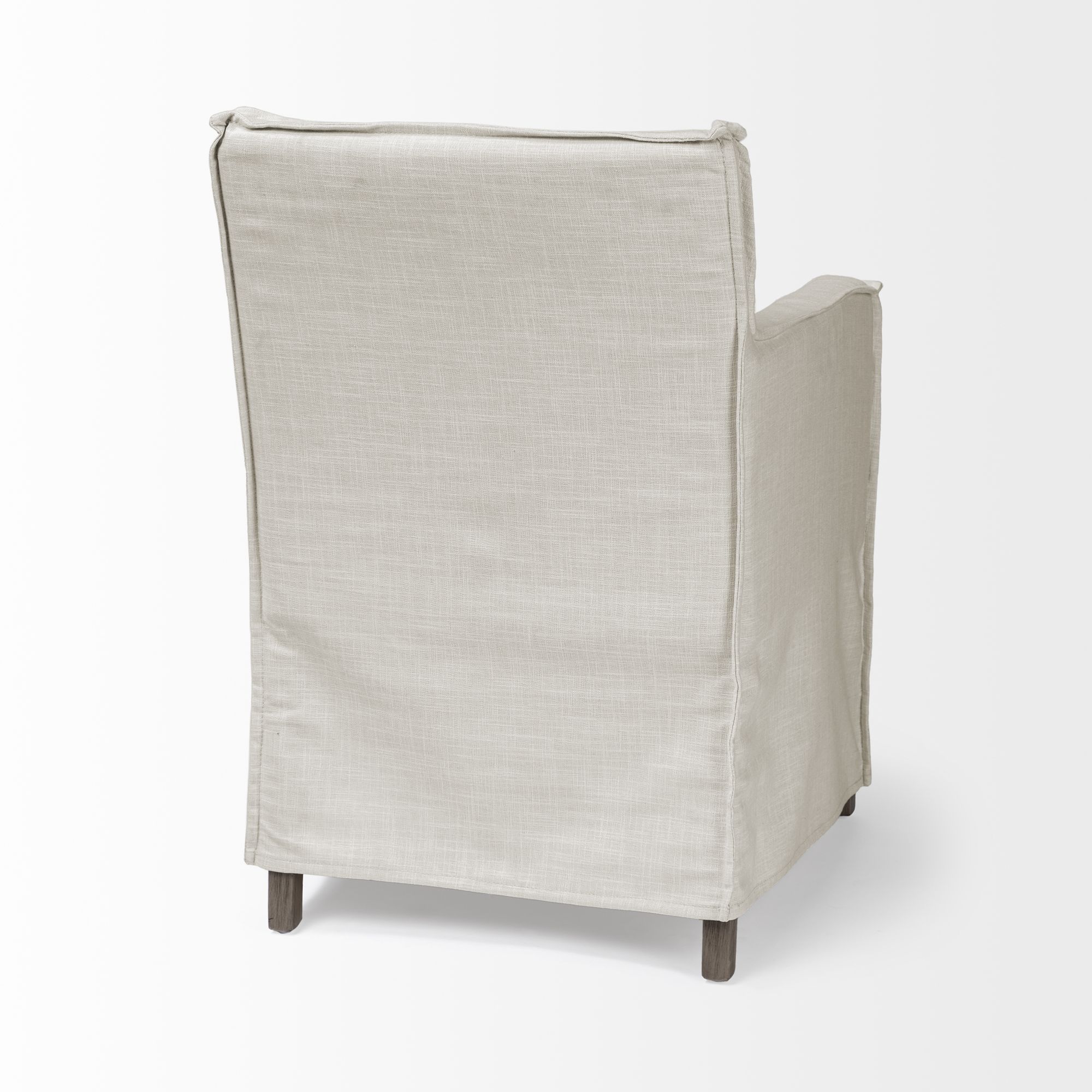 Mercana Elbert II Square Arms Dining Chair - Cream