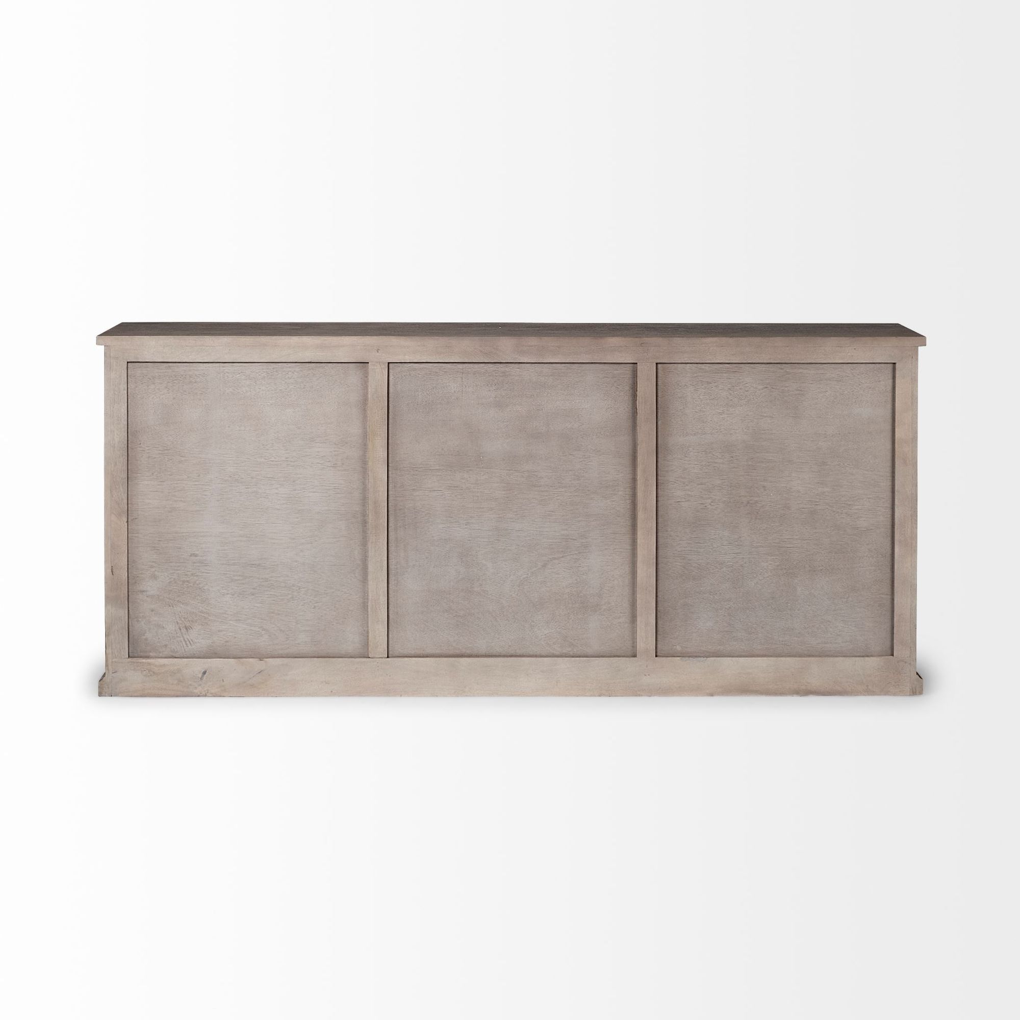 Mercana Braxton III 3 Drawers/6 Doors Sideboard - Natural, Wood