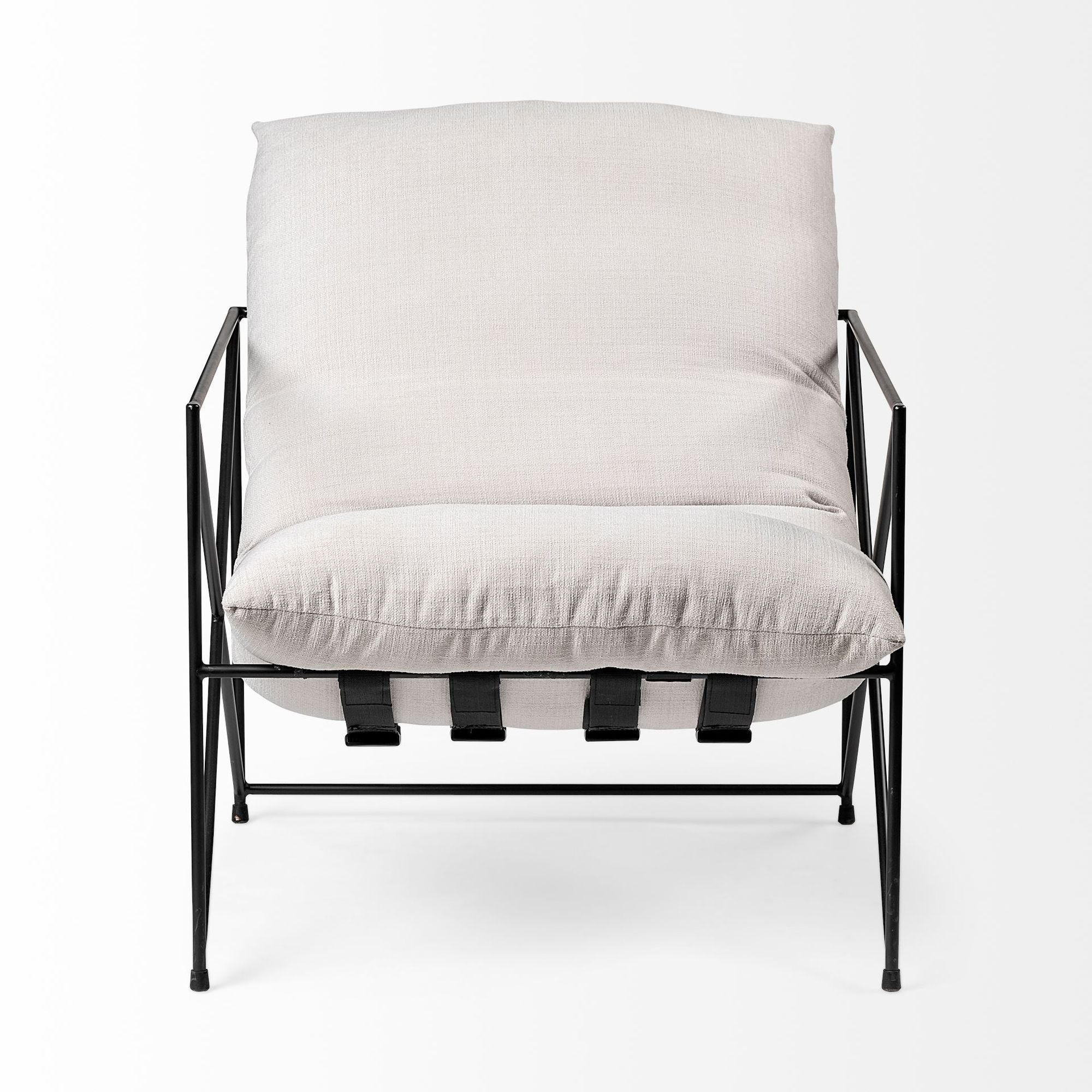 Mercana Leonidas Accent Chair - White