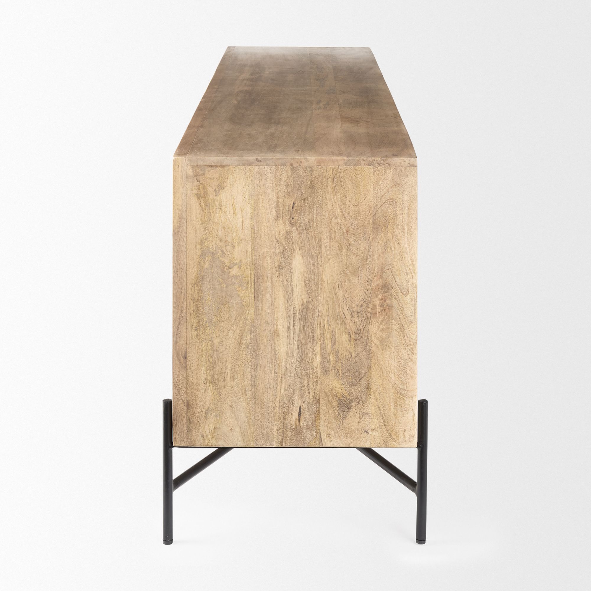 Mercana Cairo Sideboard - Brown, Wood/Metal