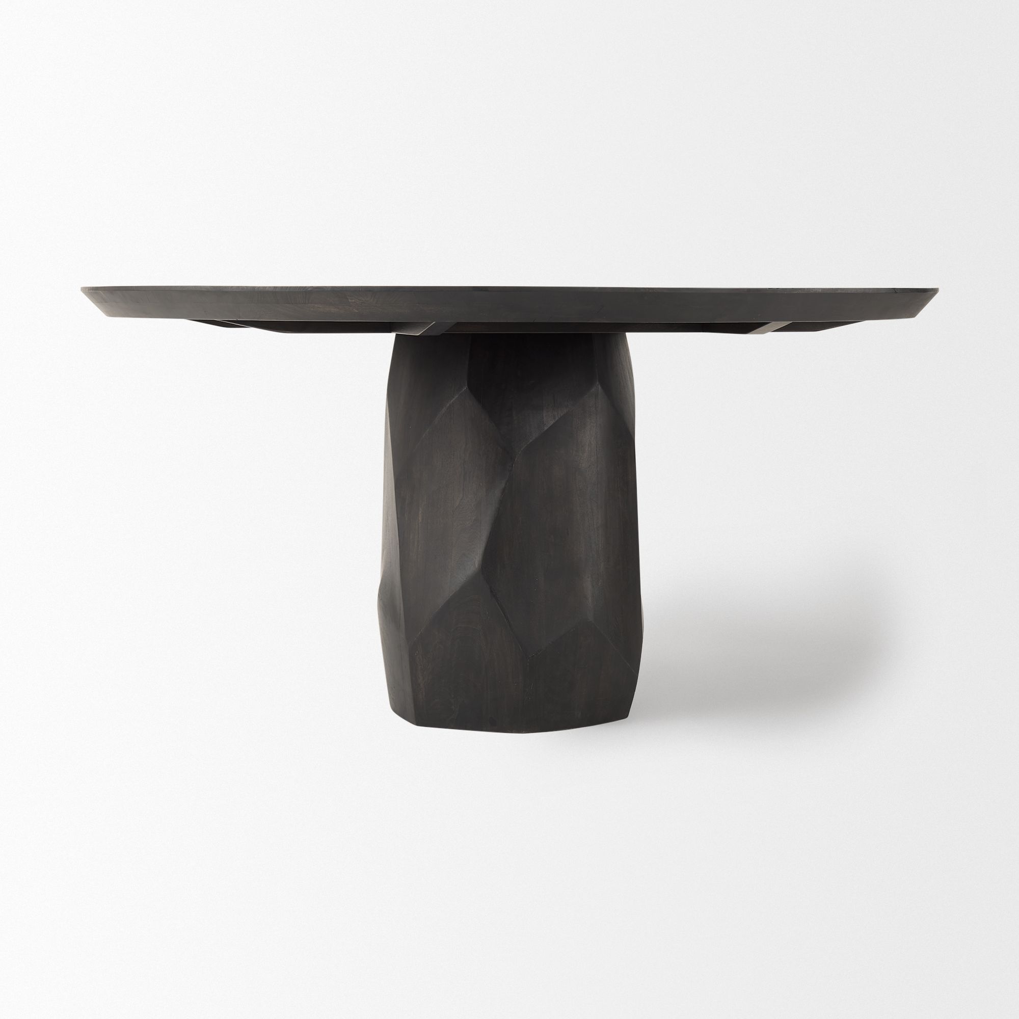 Mercana Fitzgerald Round Dining Table - Black