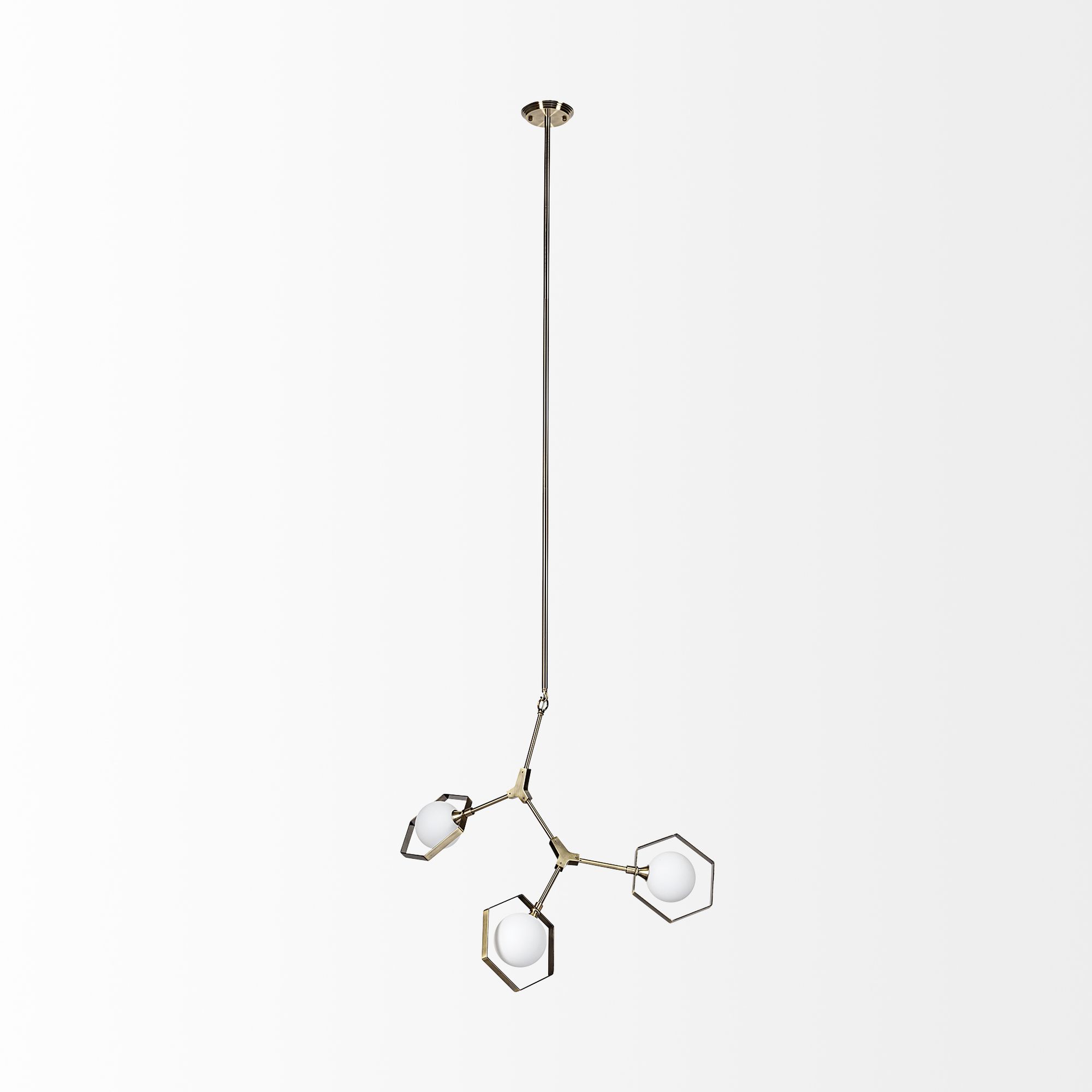 Mercana Desousa 3 Light Chandelier - Black