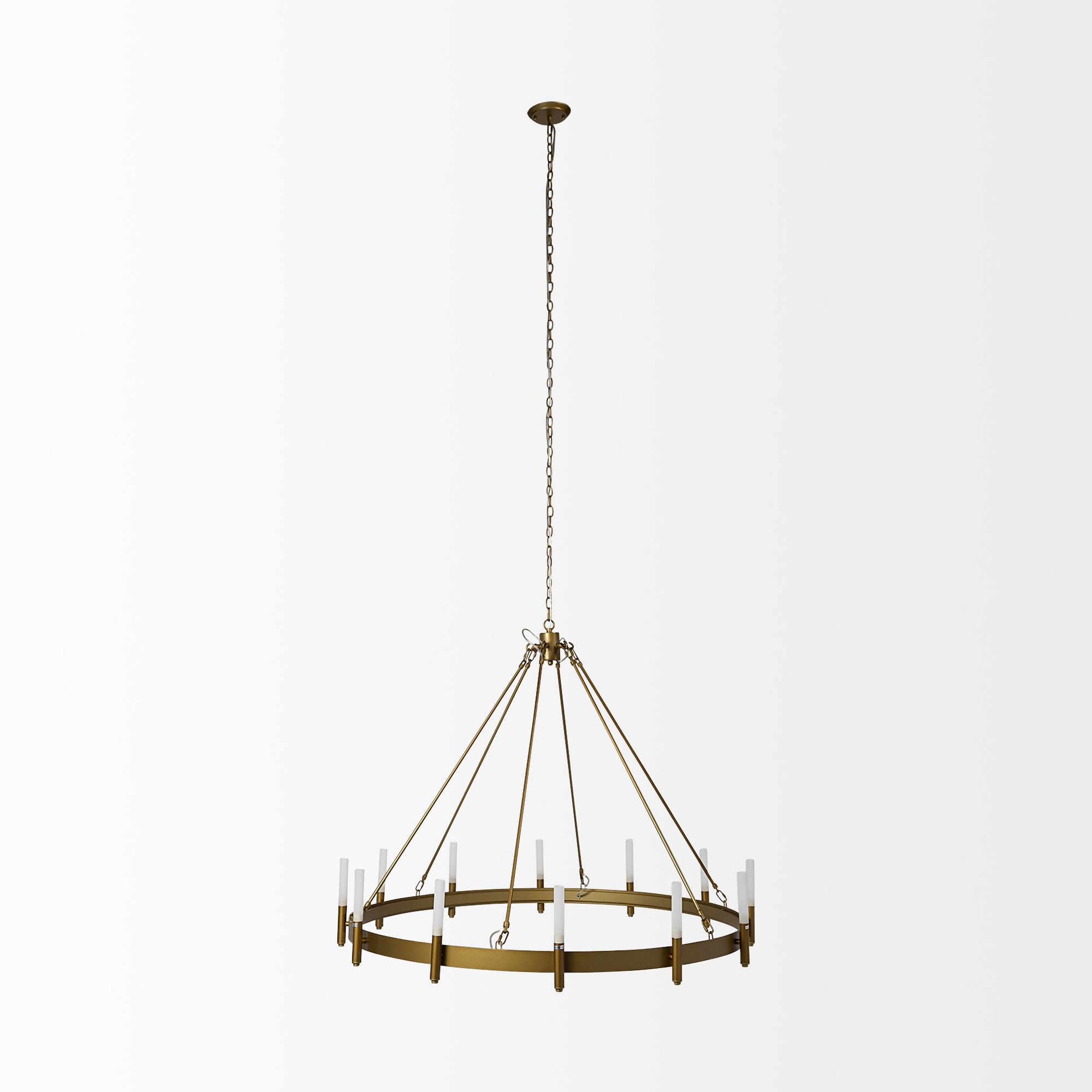 Mercana Decamp 12 Light Chandelier - Gold