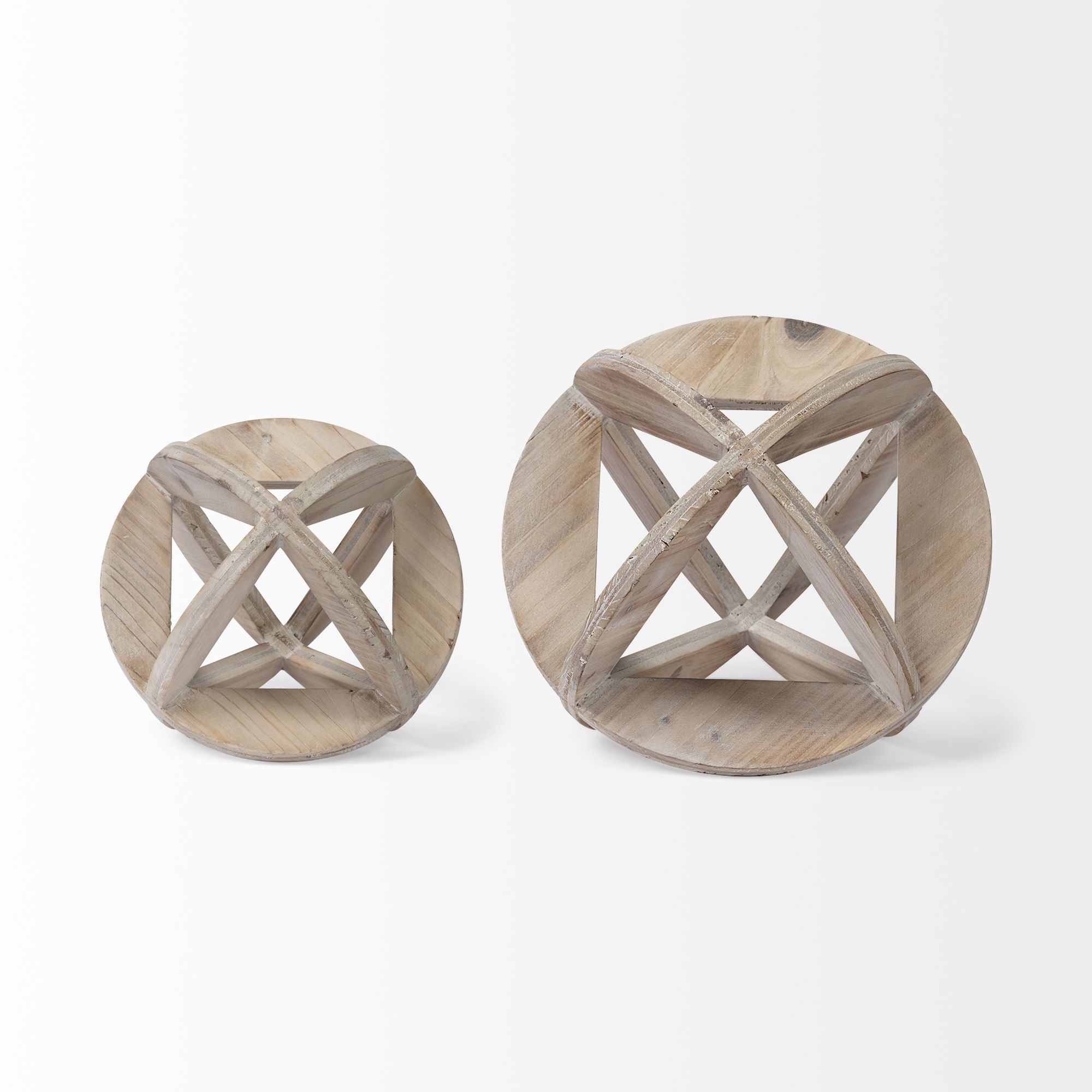 Mercana - Bellatrix I Decorative Wooden Sphere