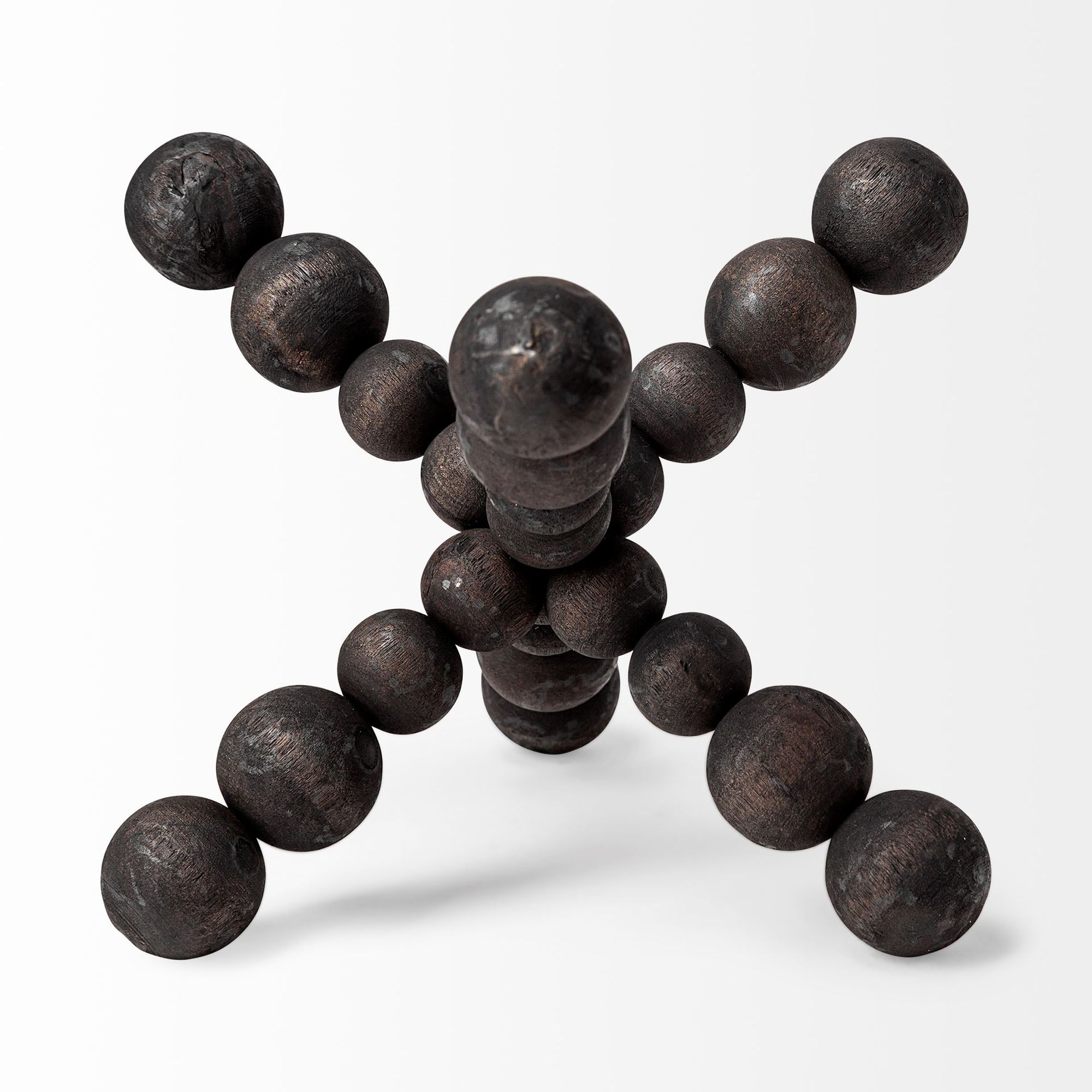 Mercana - Carollan I Geometric Wood Ball Jack