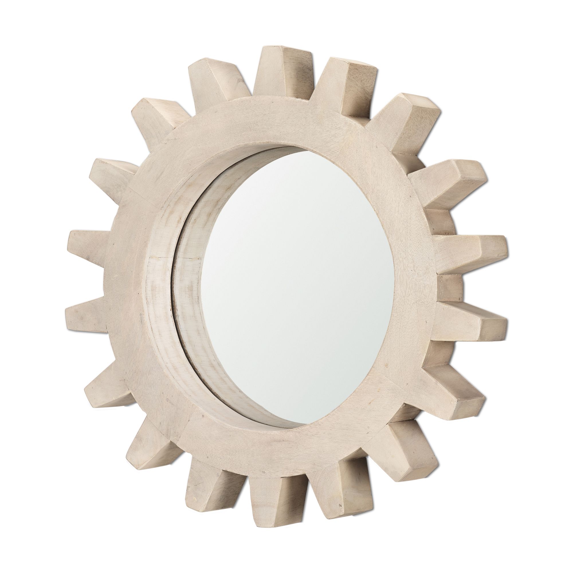 Mercana - Sterling Cog I Round Mirror