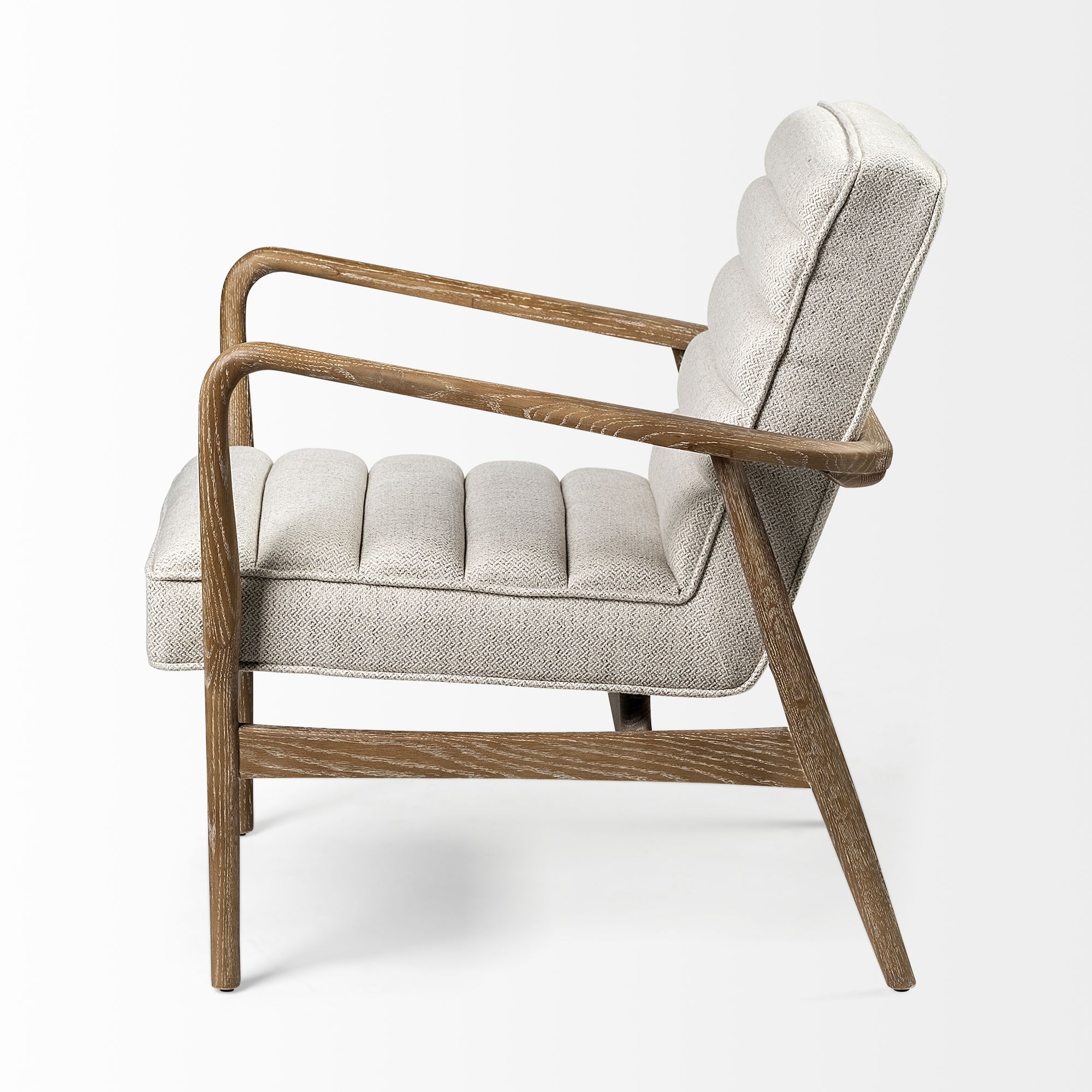 Mercana - Ajax II Accent Chair in Cream, Fabric