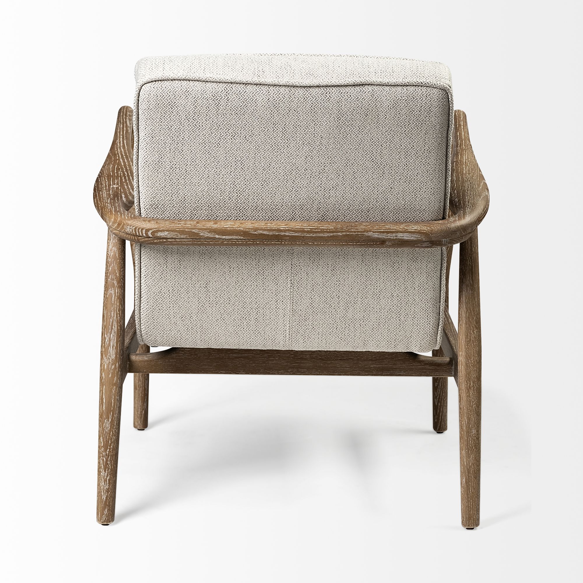 Mercana - Ajax II Accent Chair in Cream, Fabric