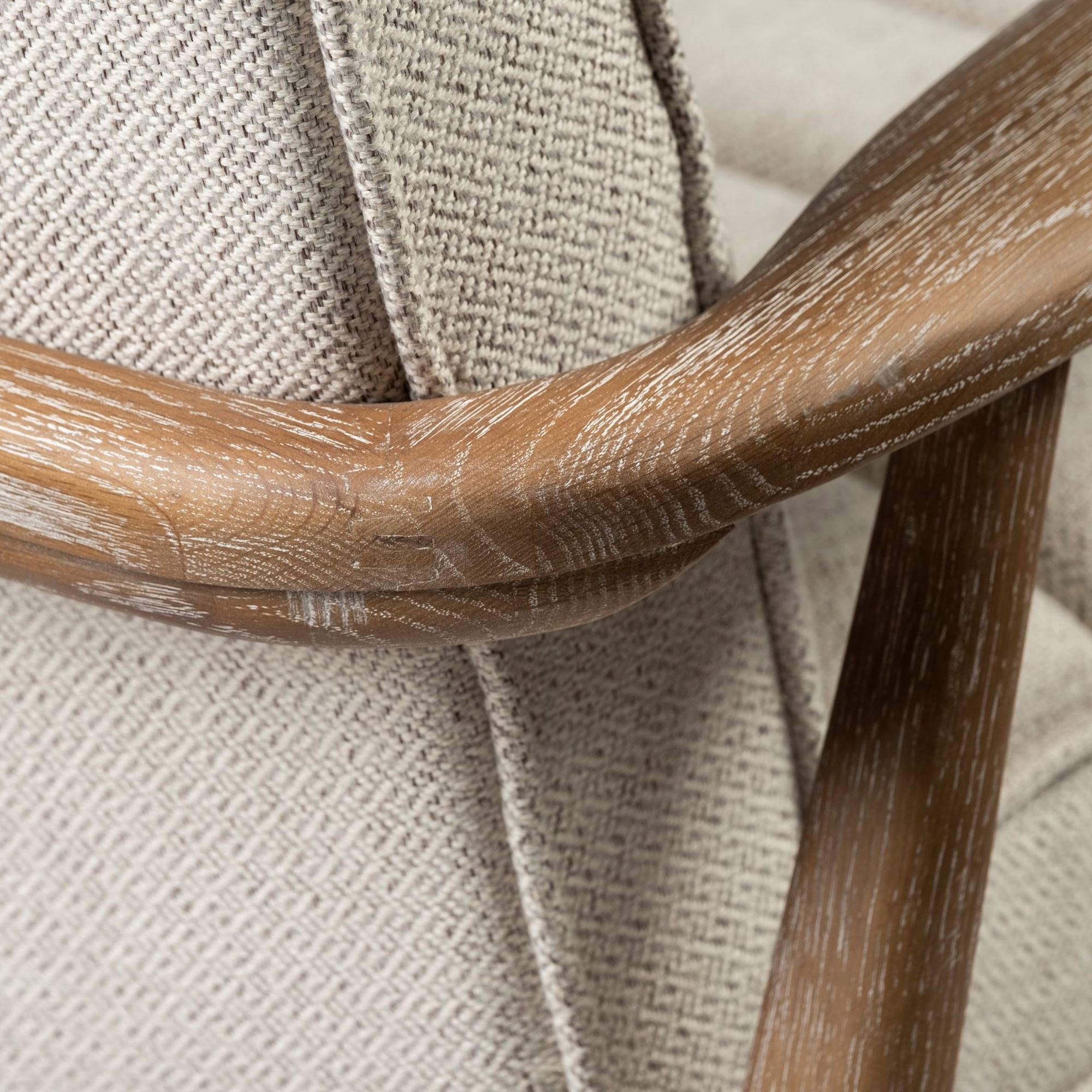 Mercana - Ajax II Accent Chair in Cream, Fabric