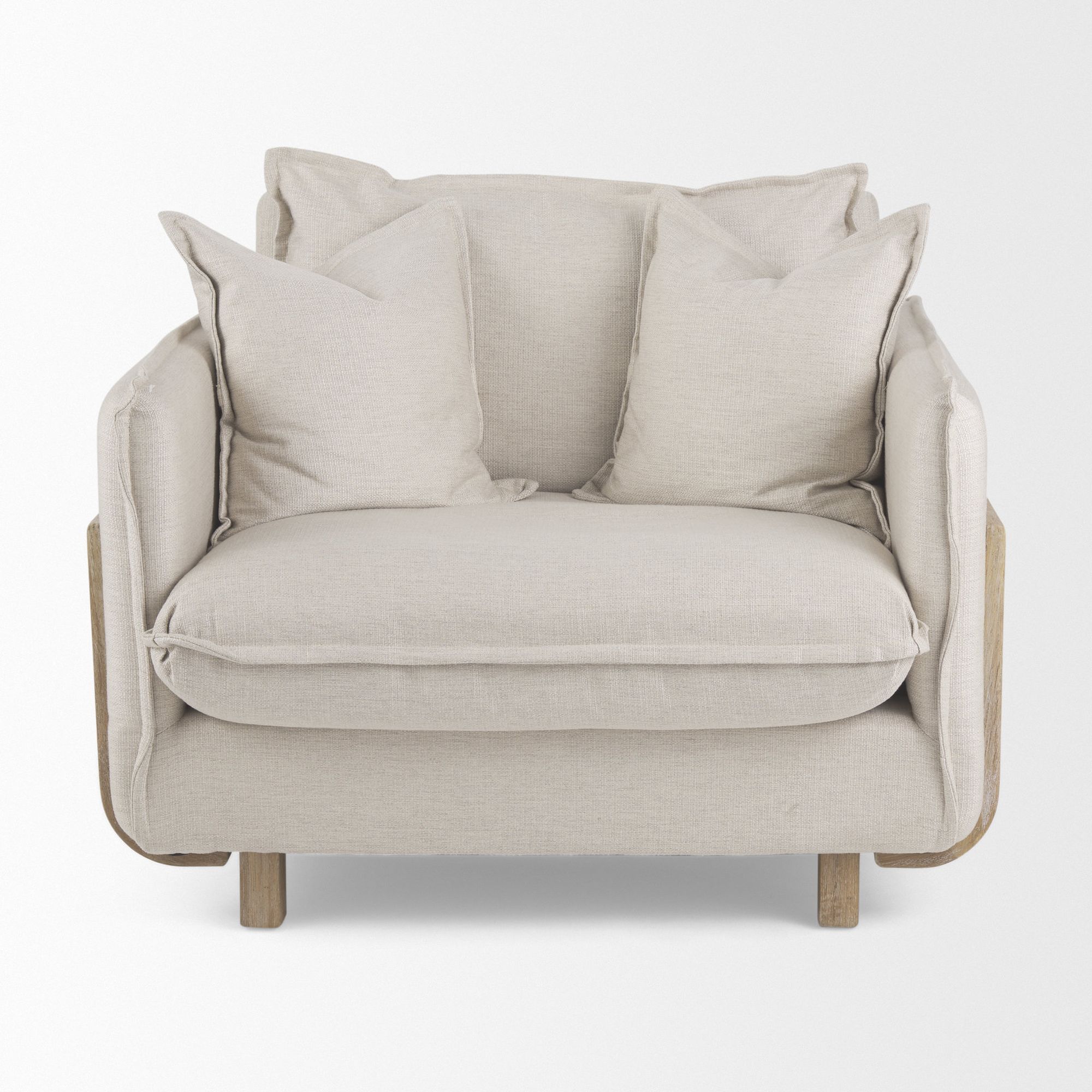 Mercana Roy II Accent Chair - Beige