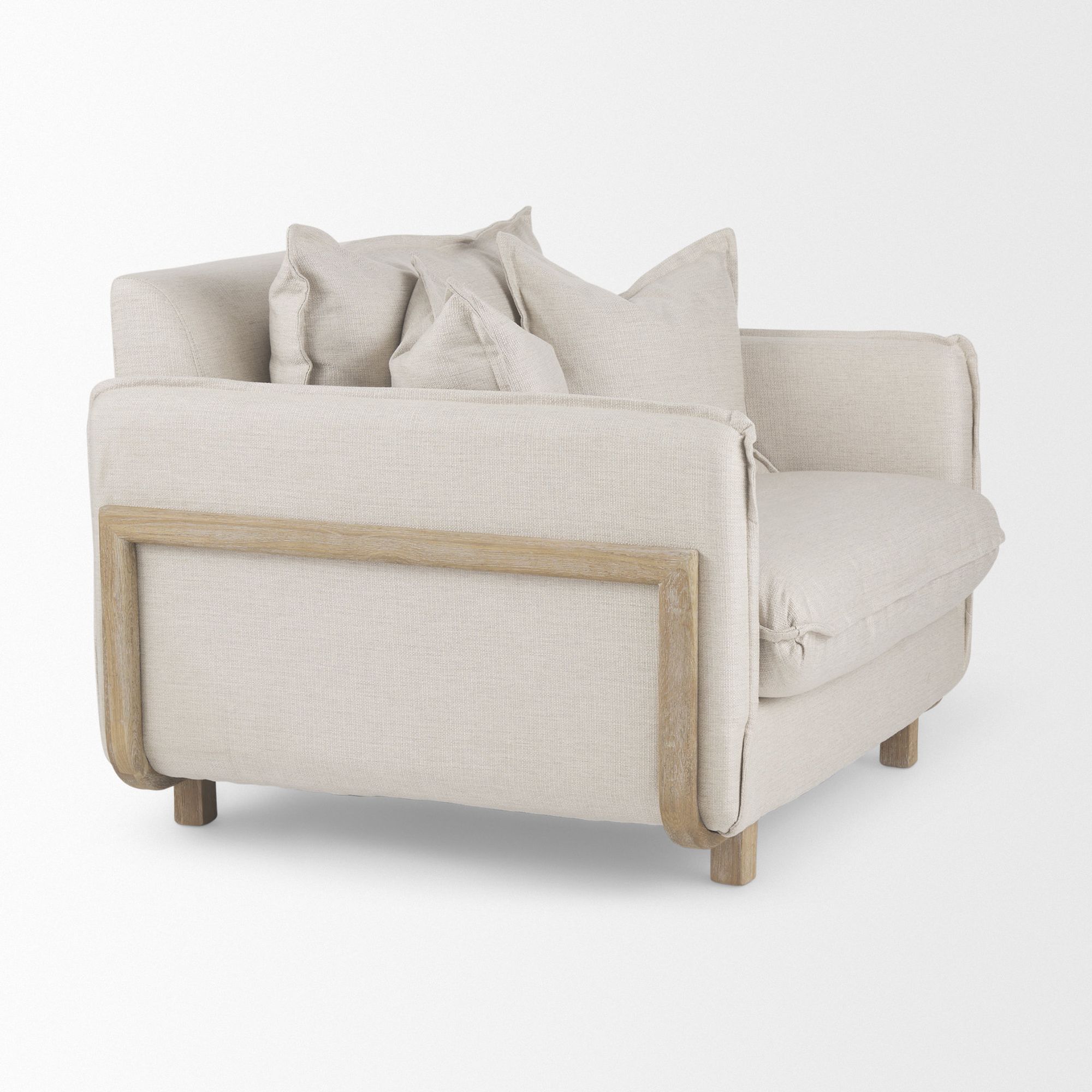 Mercana Roy II Accent Chair - Beige