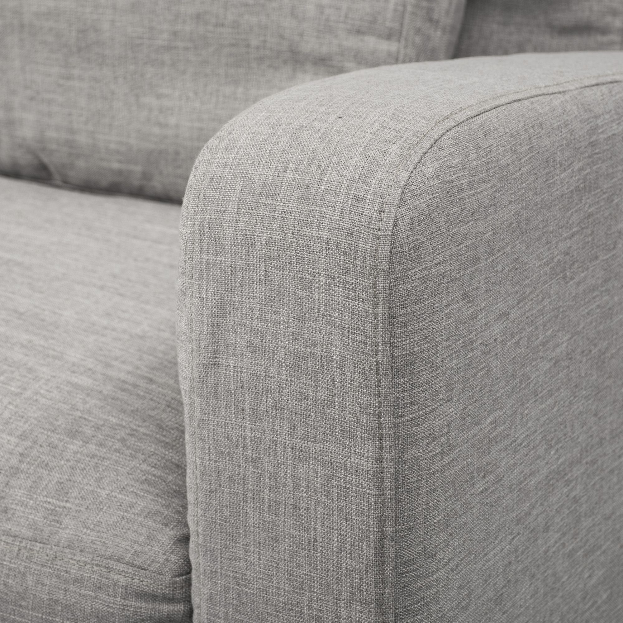 Mercana Denly 2 Seater Slipcover Loveseat - Flint Gray