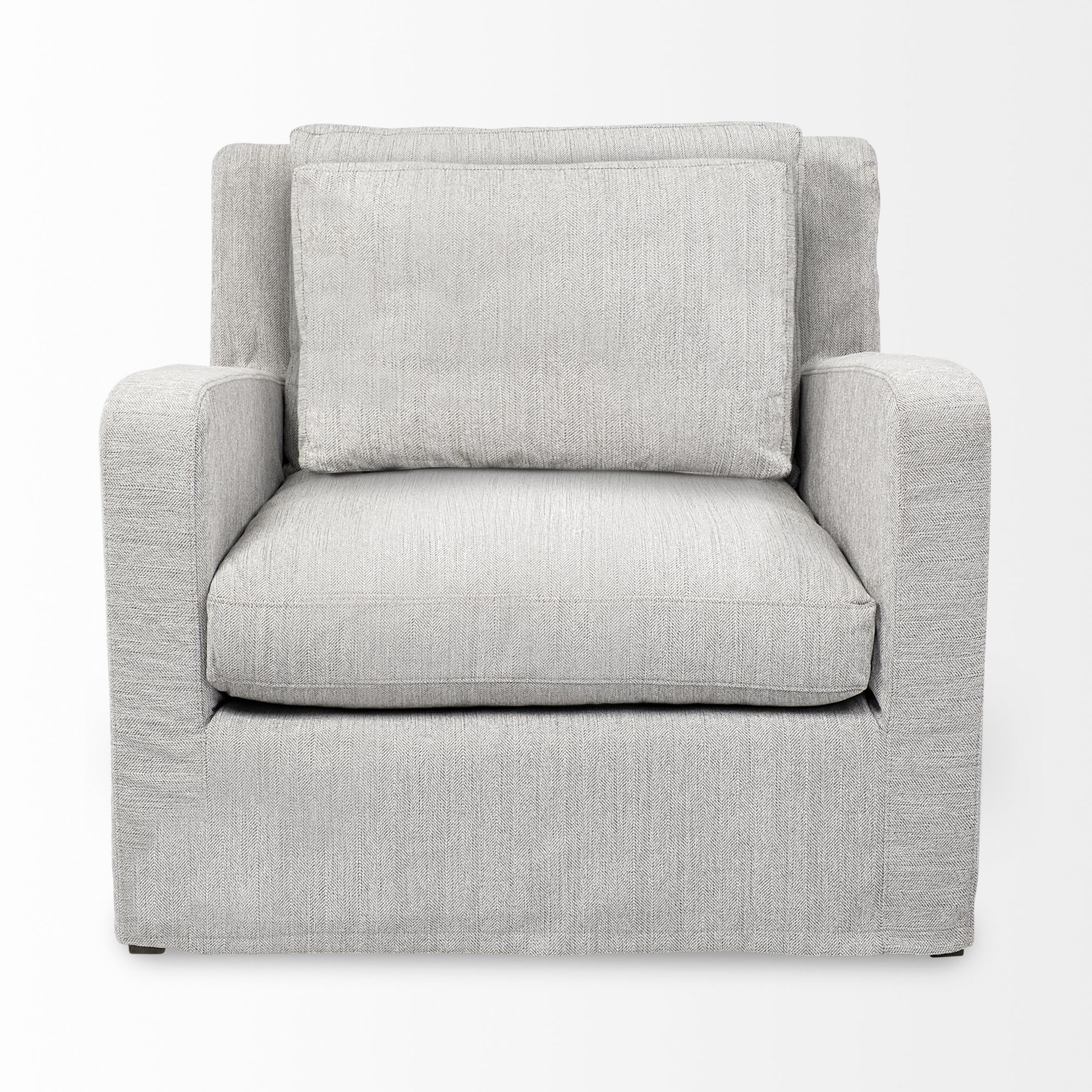 Mercana Denly III Accent Chair - Frost Gray