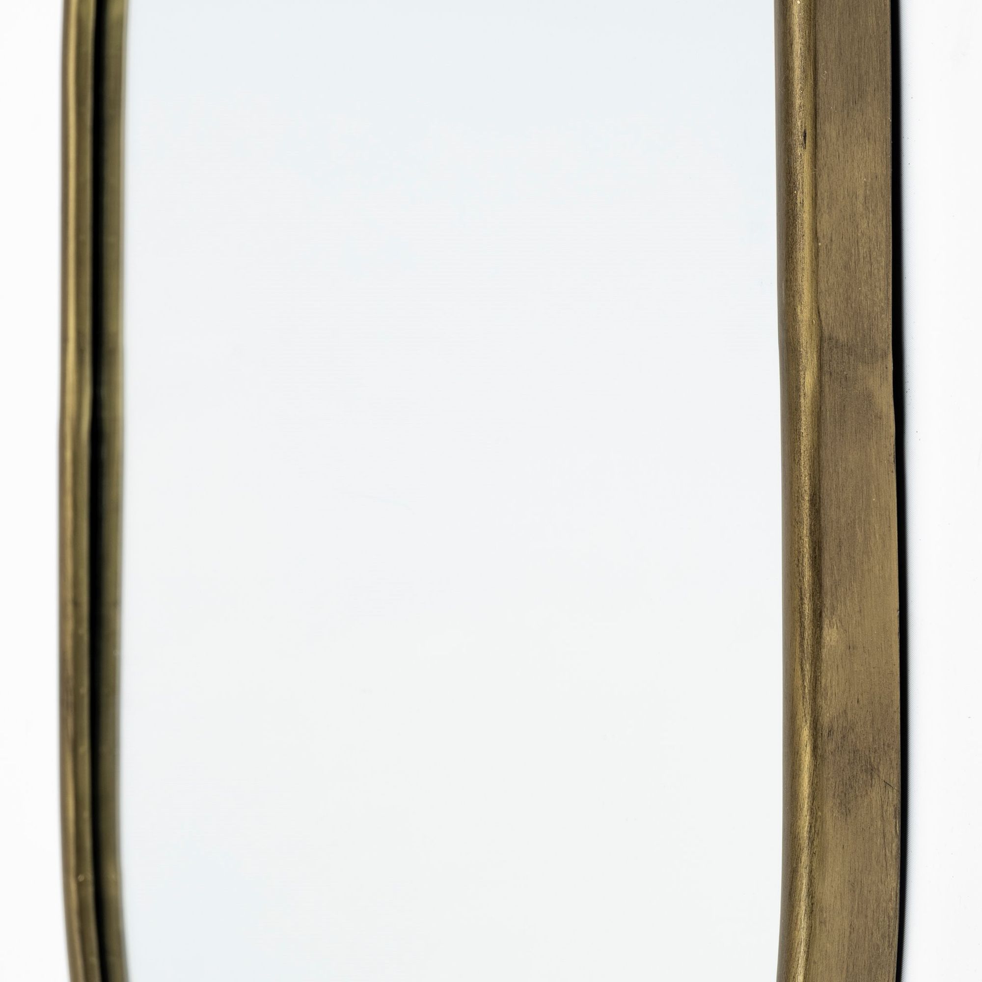 Mercana Sylvia I Oval Frame Wall Mirror - Gold