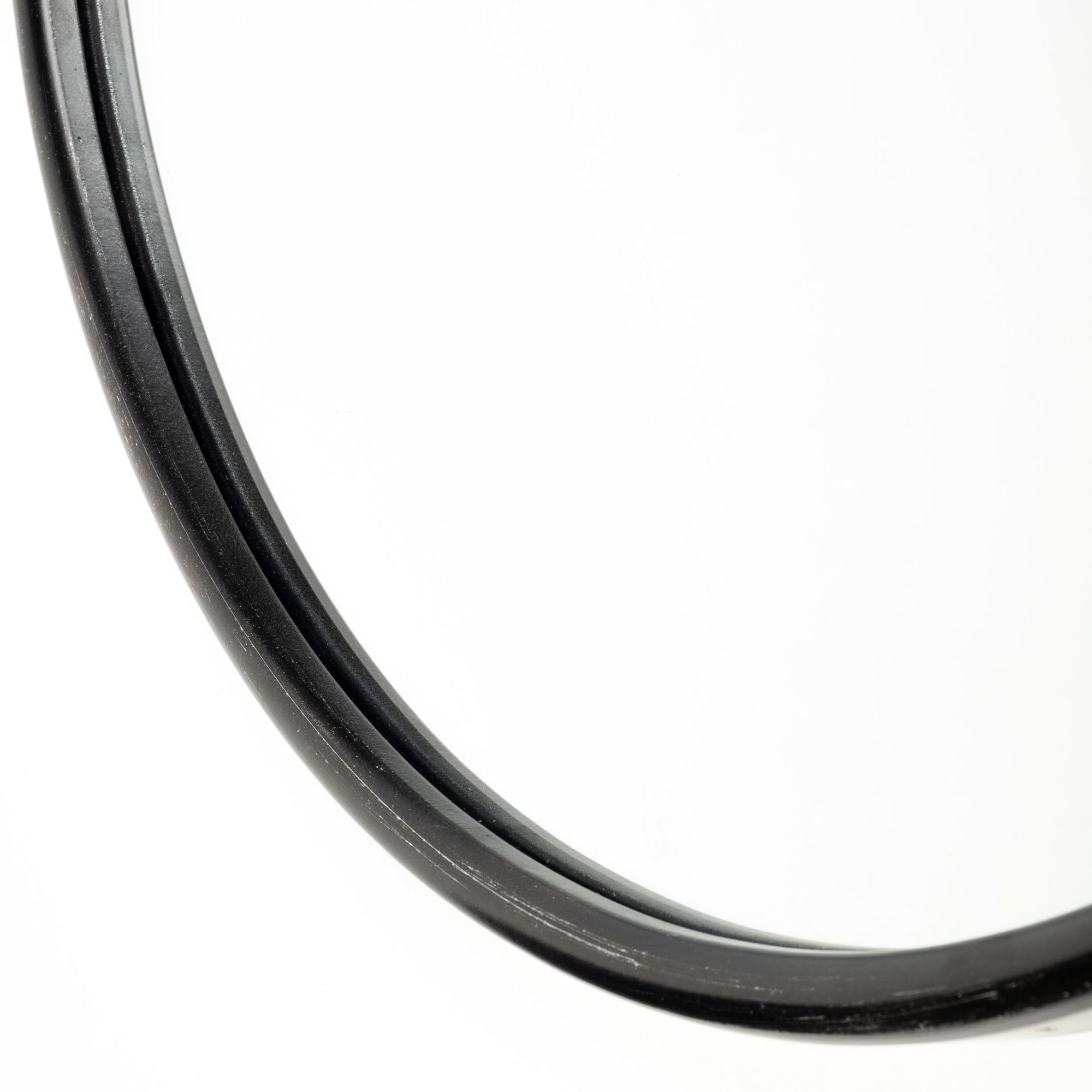 Mercana Sylvia II Oval Frame Mirror - Black