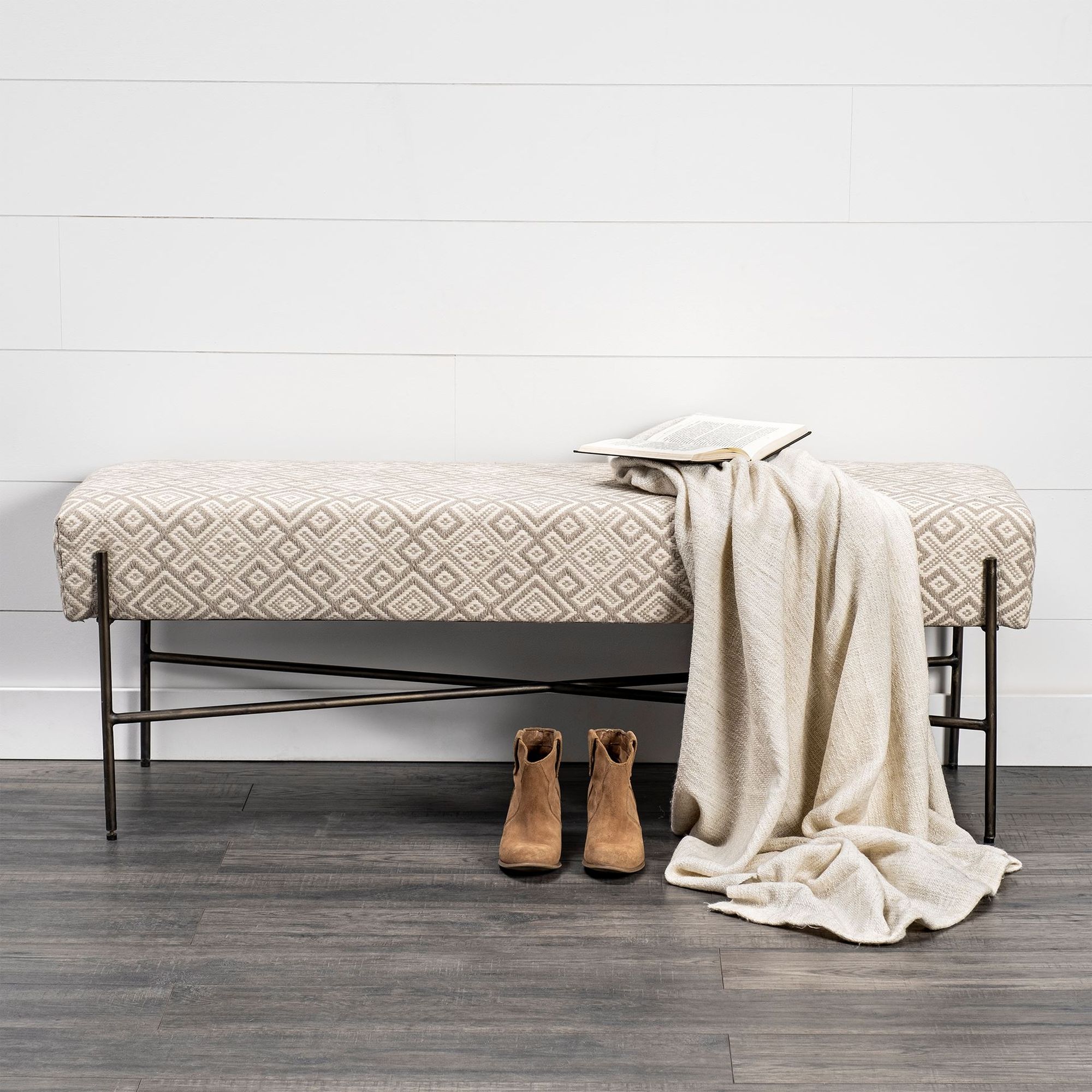 Mercana Avery Bench - White