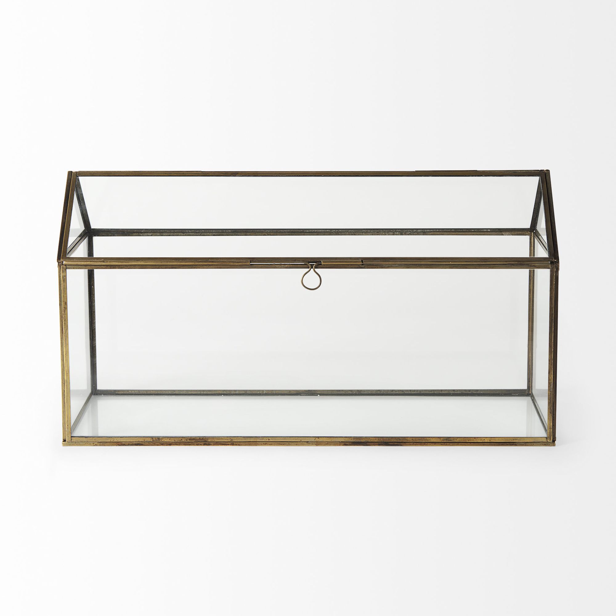 Mercana - Hutt Gold Glass Terrarium Box