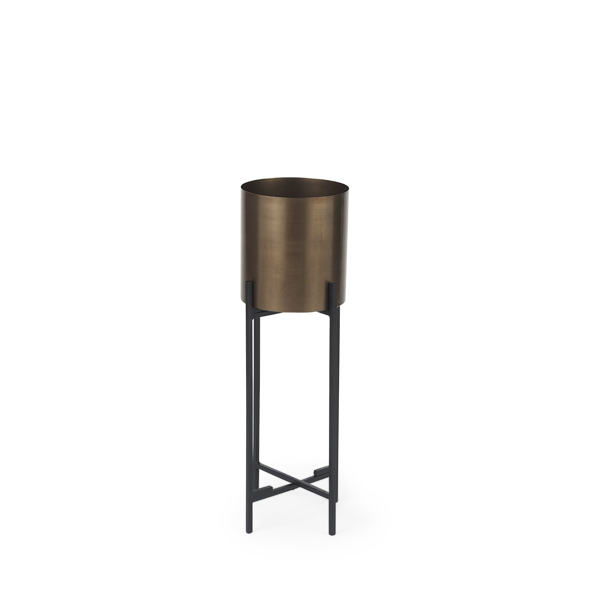 Mercana Sowerberry Small Plant Stand - Bronze