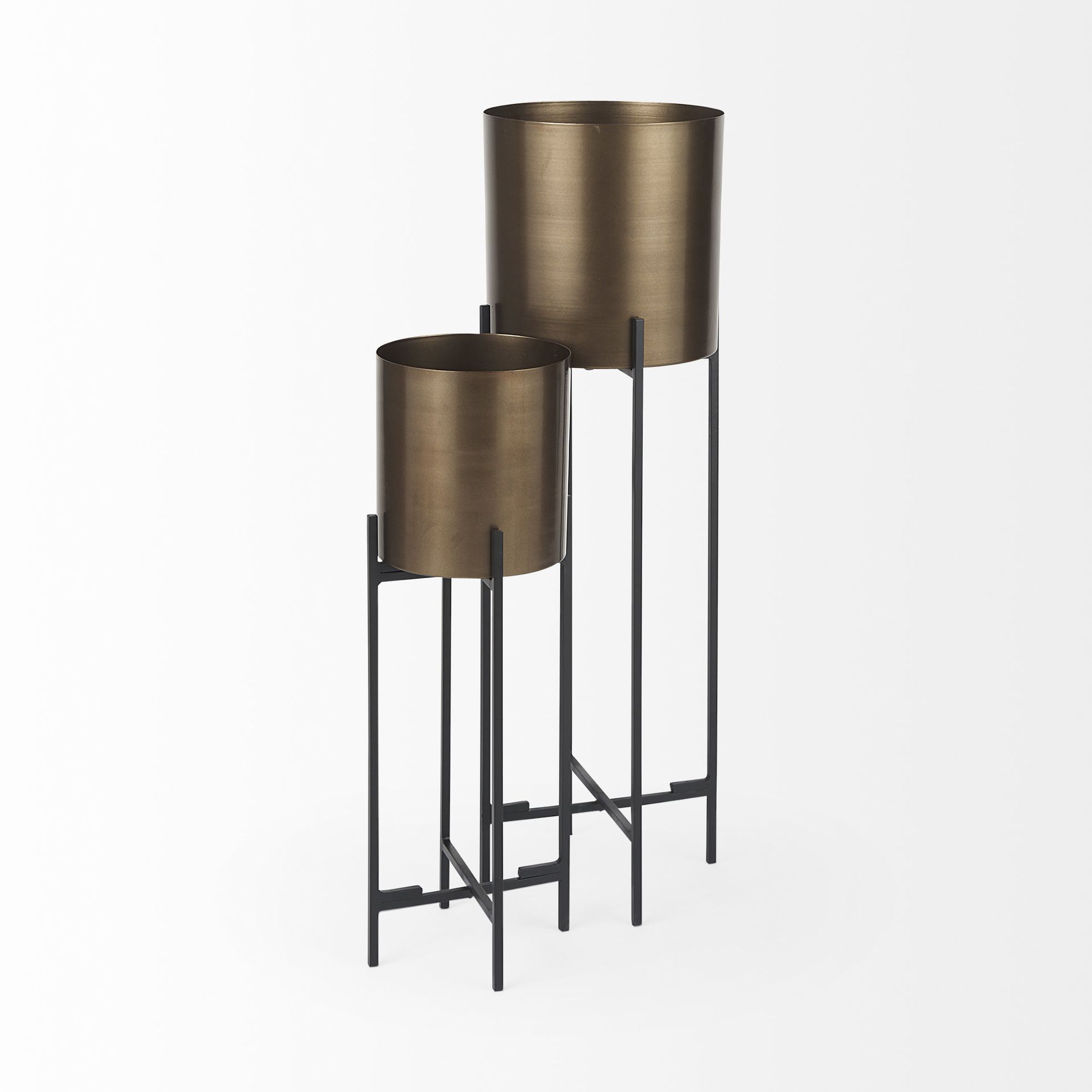 Mercana Sowerberry Large Plant Stand - Bronze