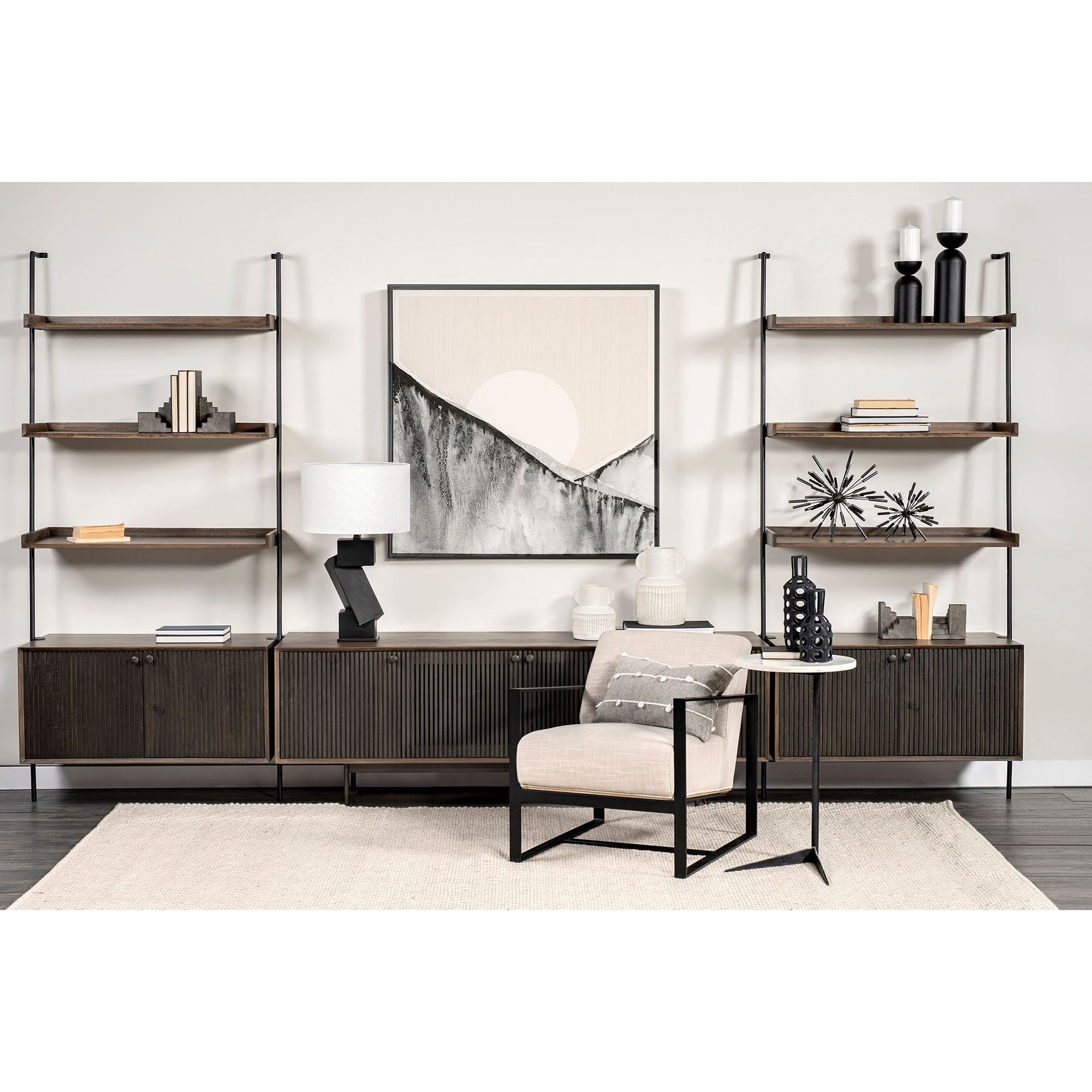 Mercana - Grace Media Console in Brown, Wood