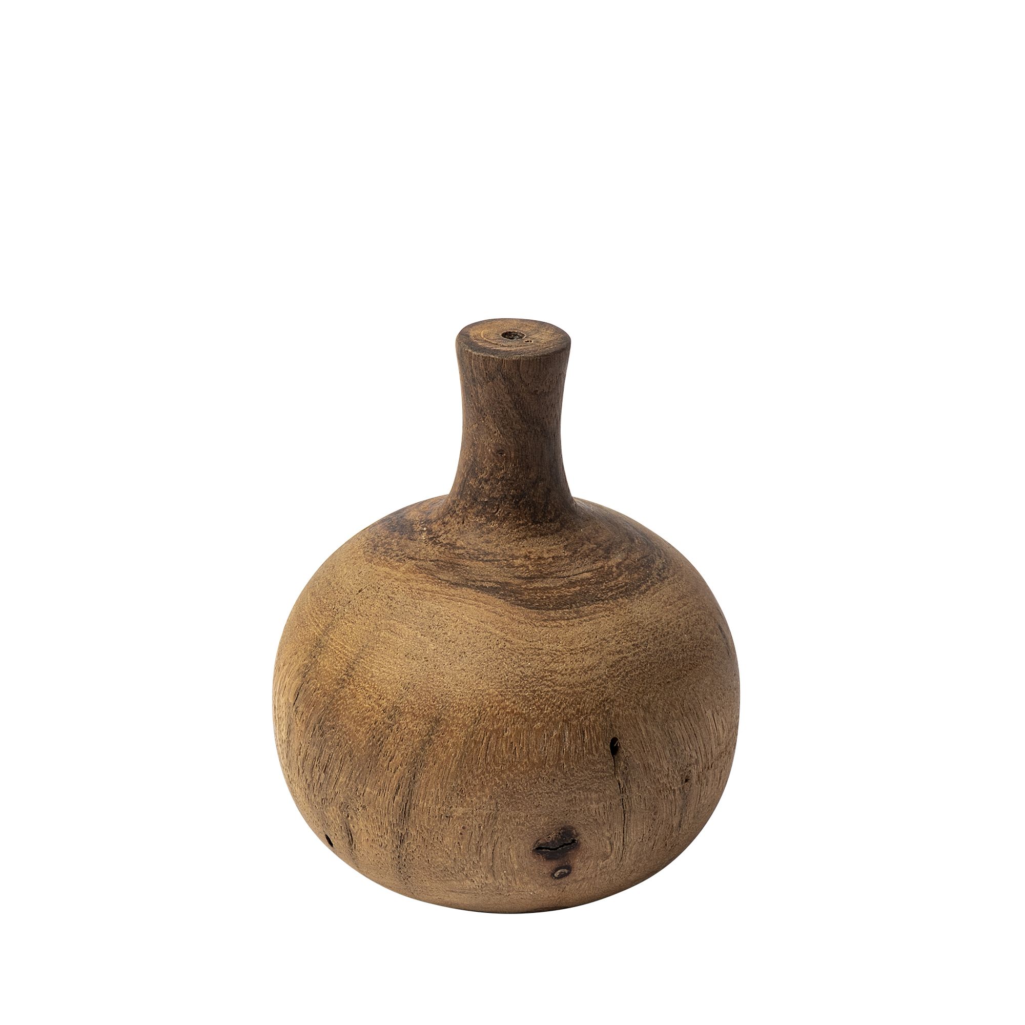 Mercana - Afra Solid Wood Vase Shaped Decorative Object