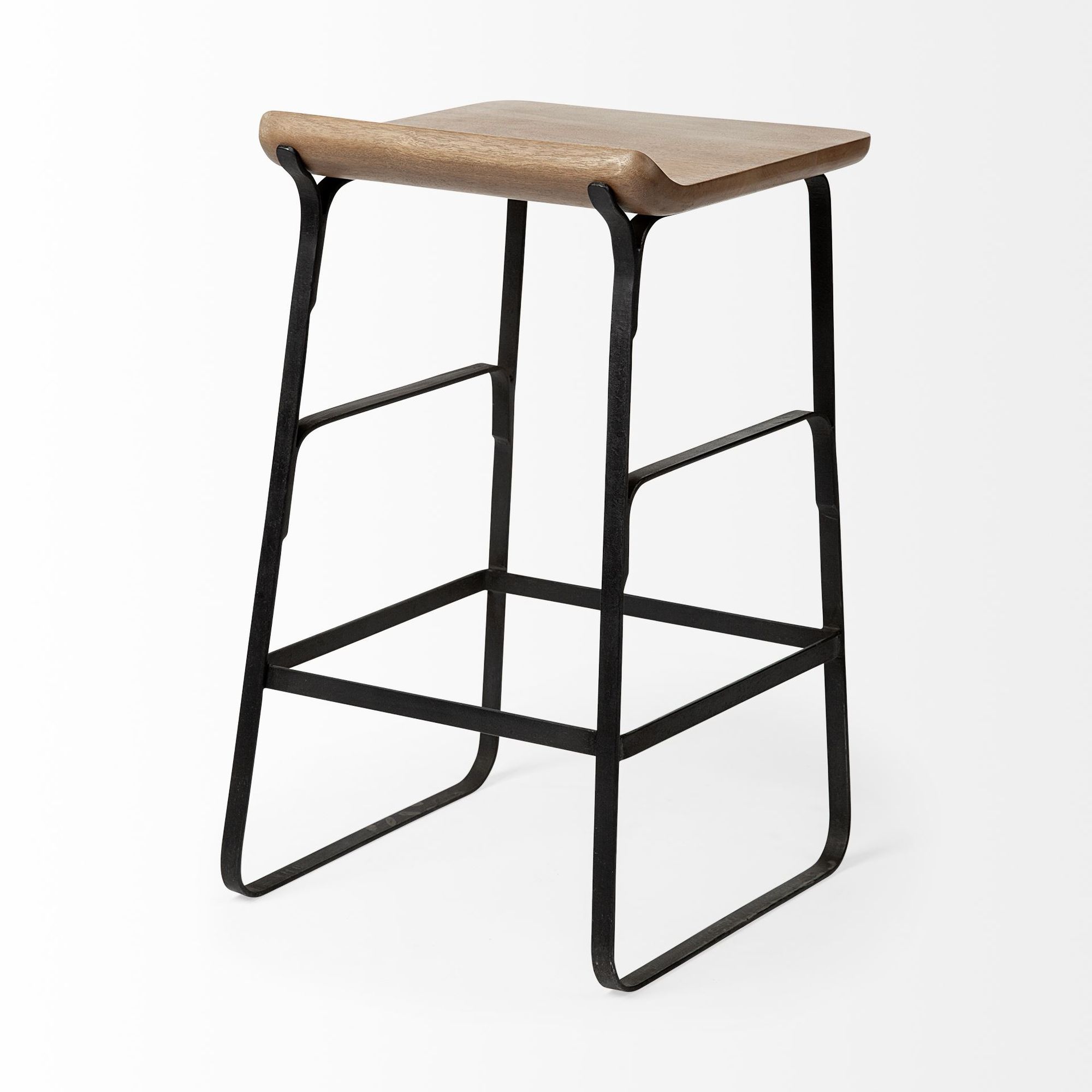 Mercana - Conan Counter Stool in Brown, Wood