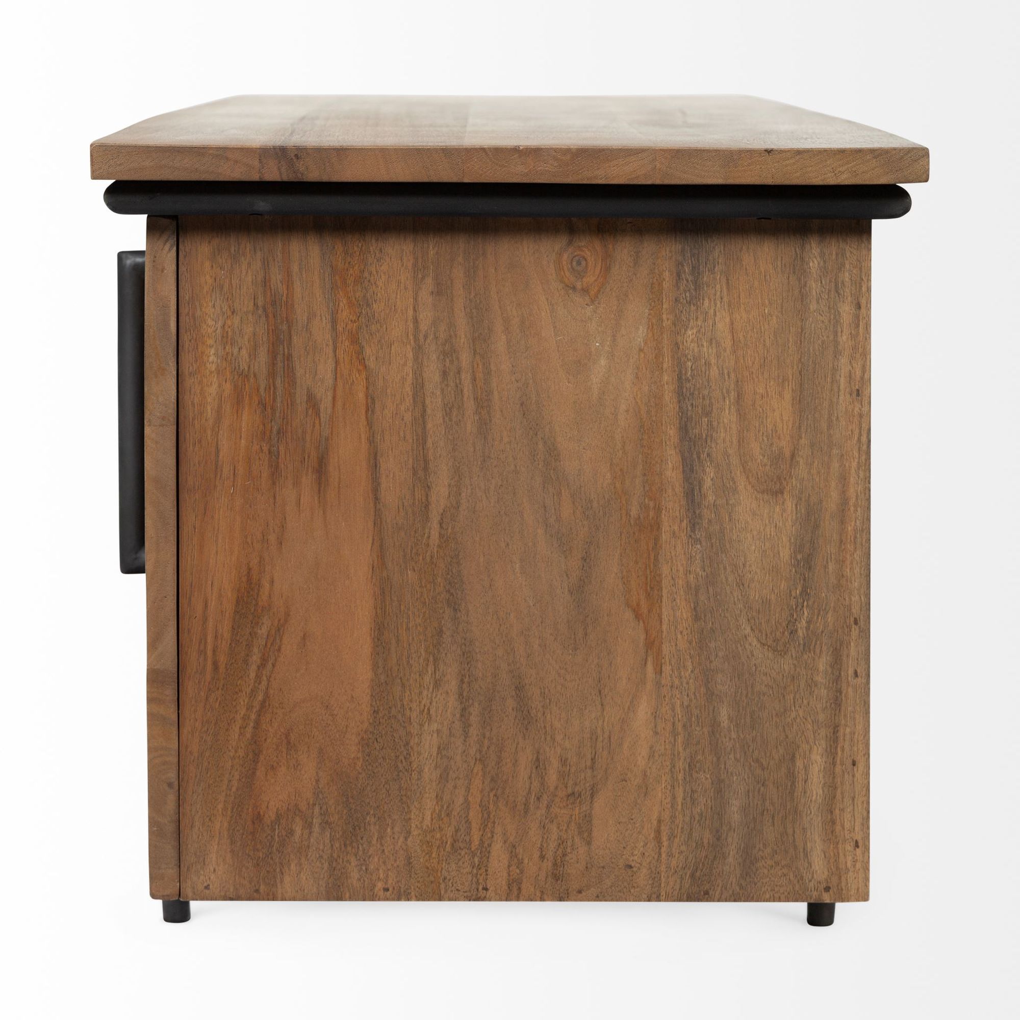 Mercana - Maddox Media Console in Brown, Wood